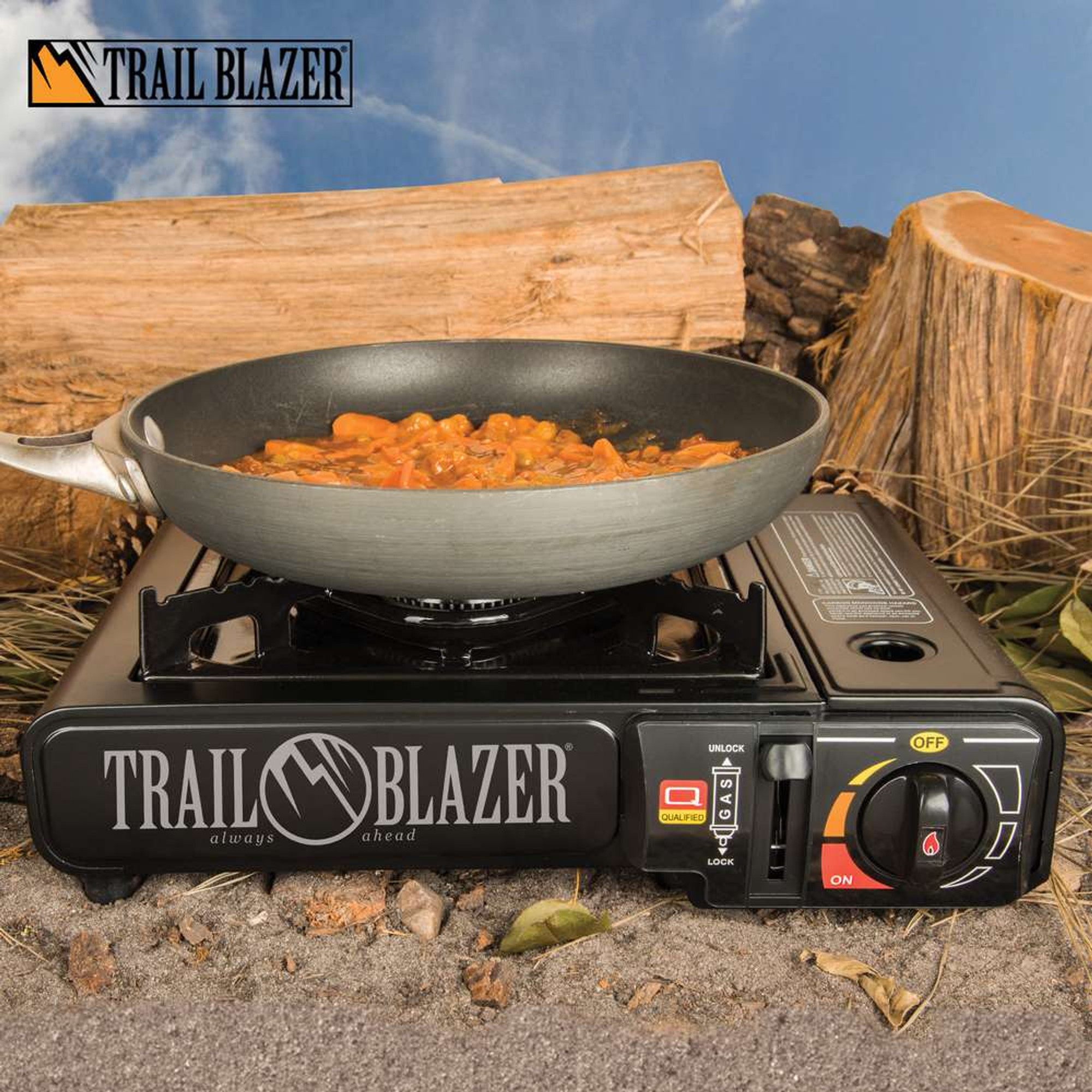 Trailblazer Portable Camping Stove With Carry Case 