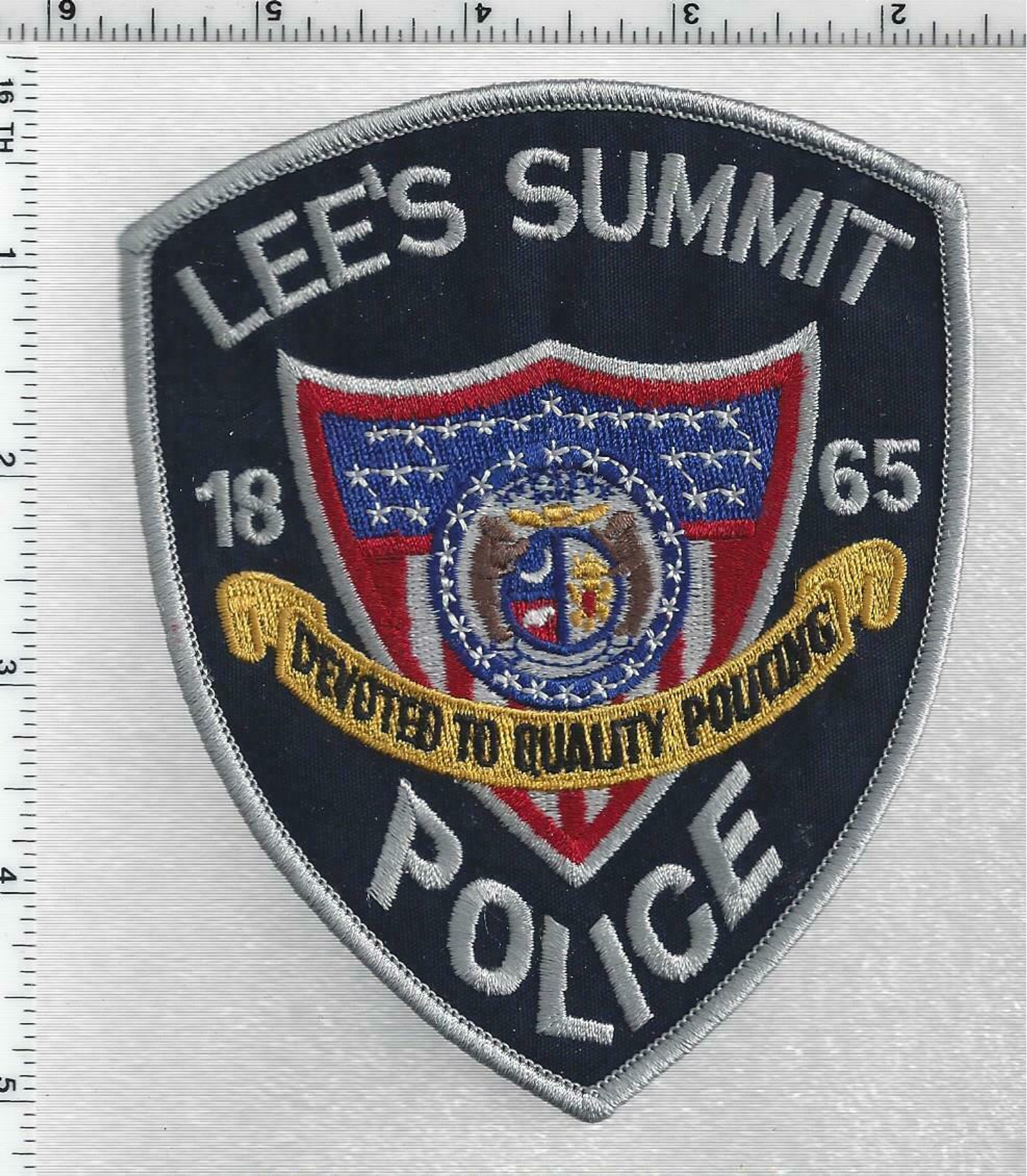 Lee's Summit MO Police Patch