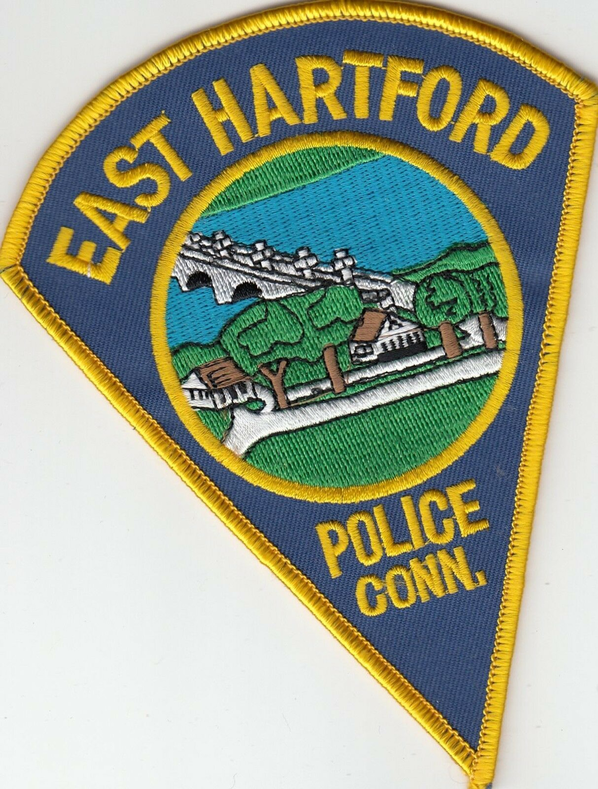 East Hartford CT Police Triangle Patch