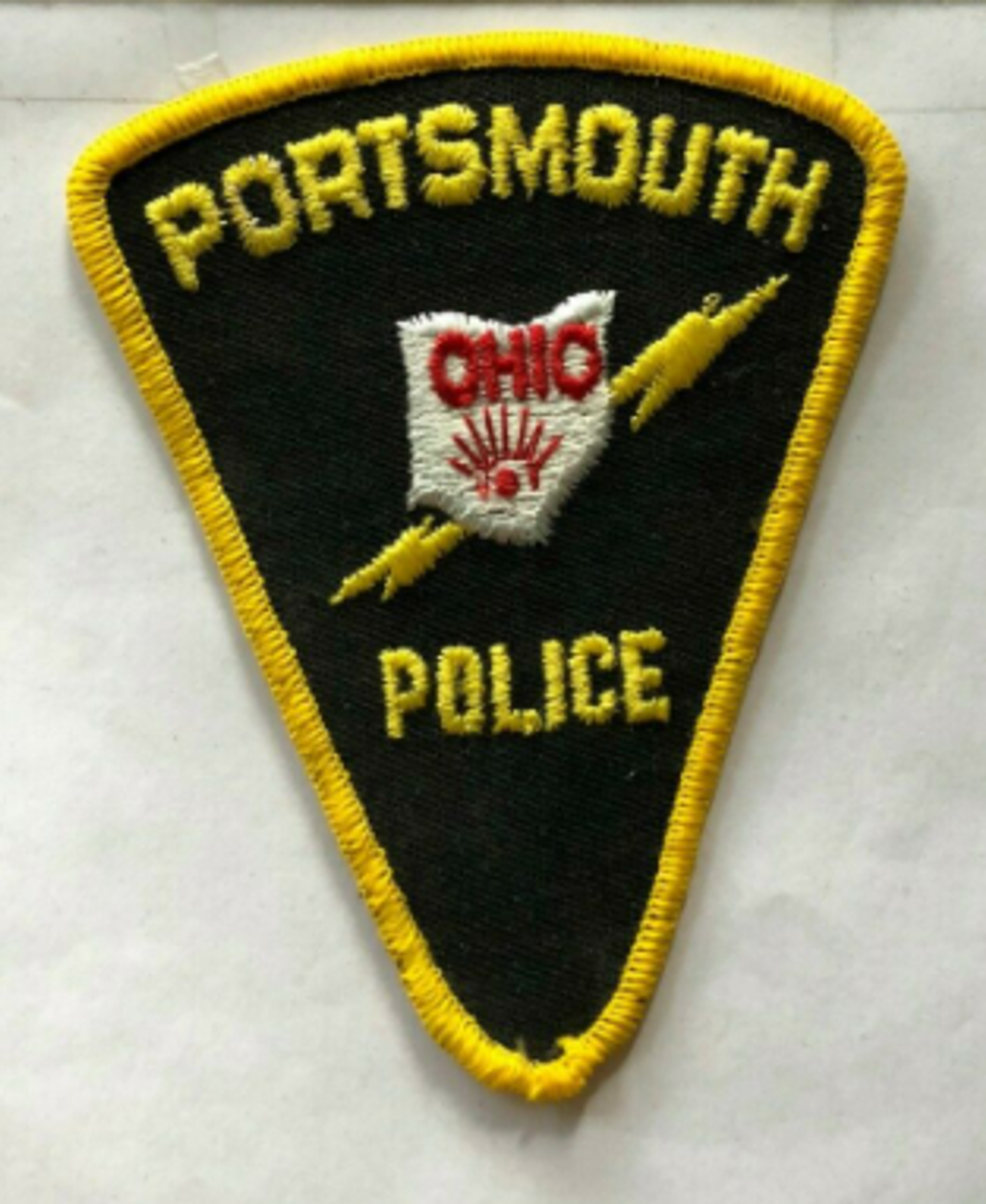 Portsmouth OH Police Triangle Patch