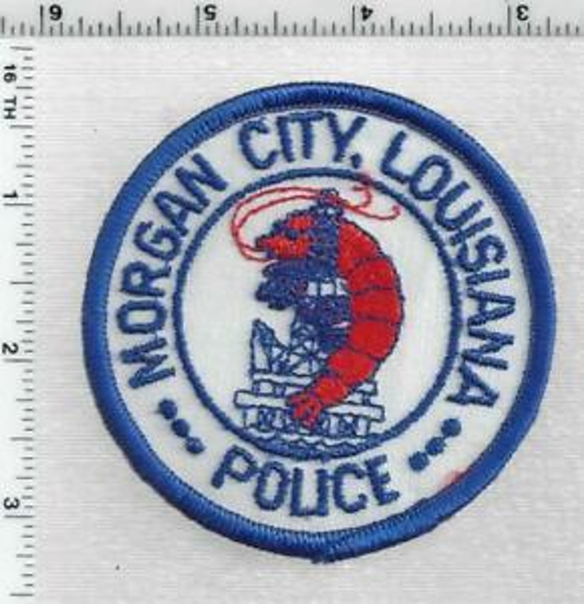 Morgan City LA Police Patch