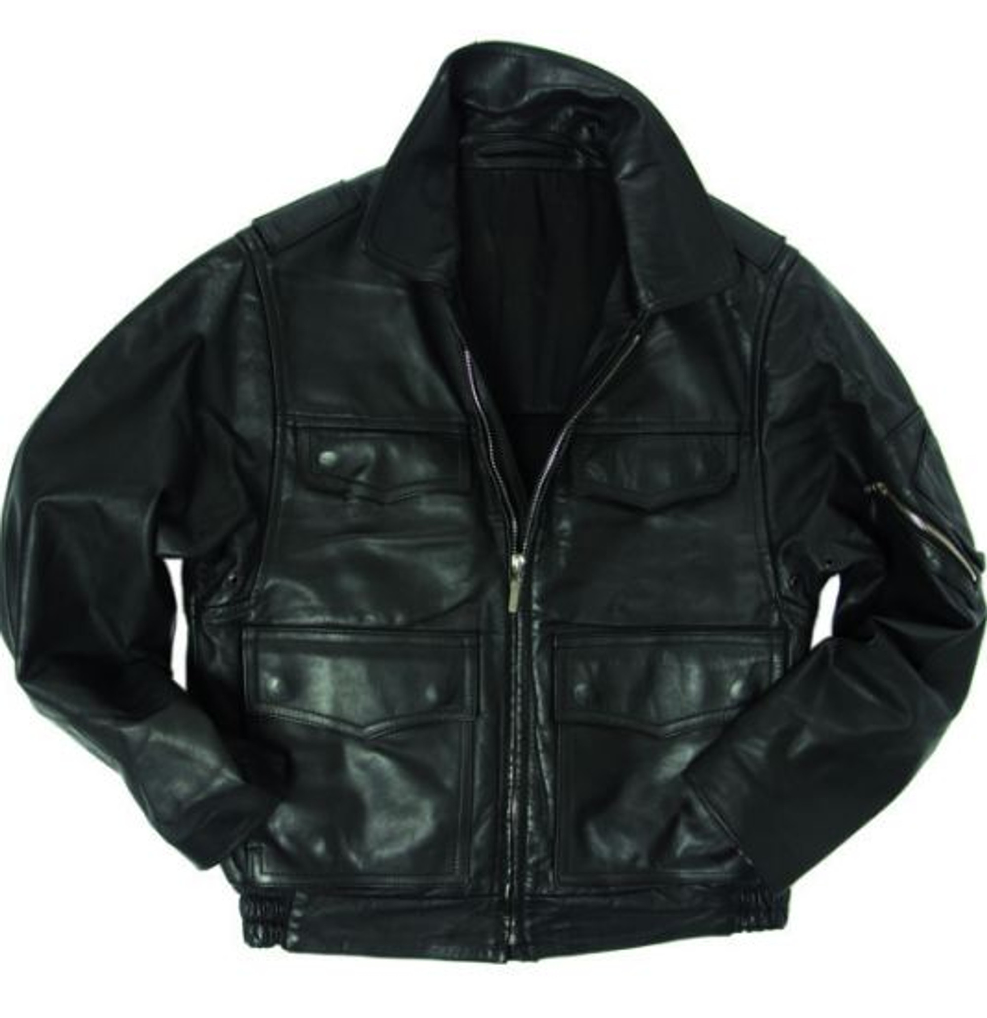 BGS Model I Black Leather Jacket