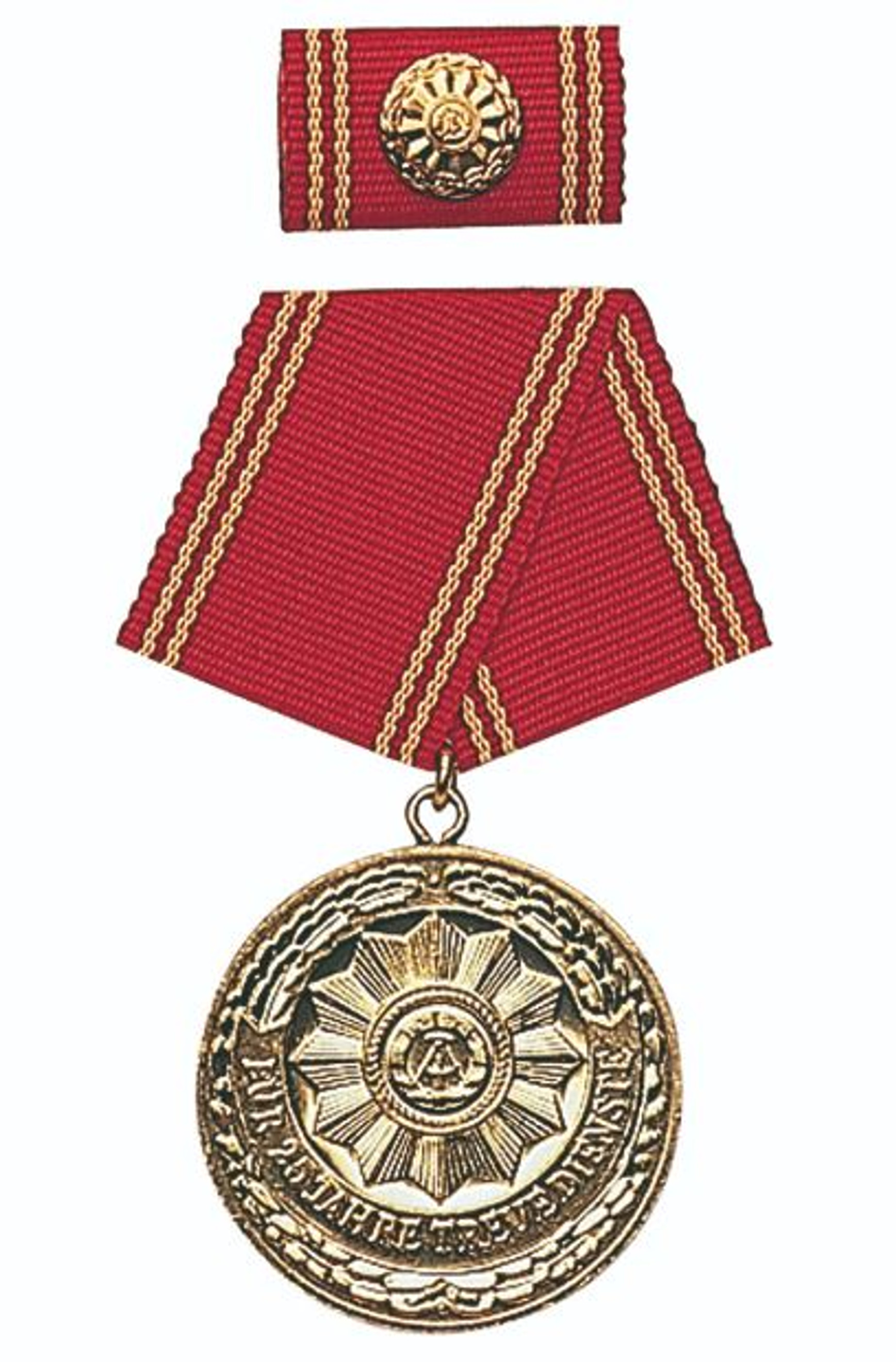 MDI Gold 25-Yr. Service Medal