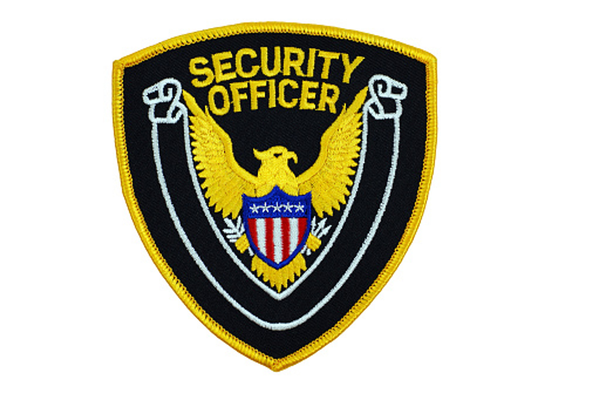 Security Officer Blank Police Patch