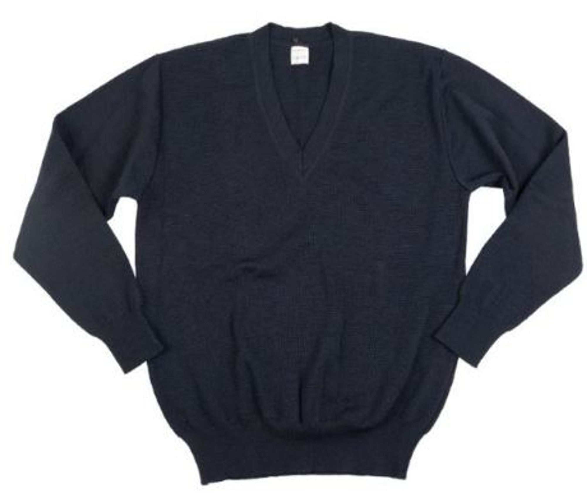 Czech Blue V-Neck Sweater