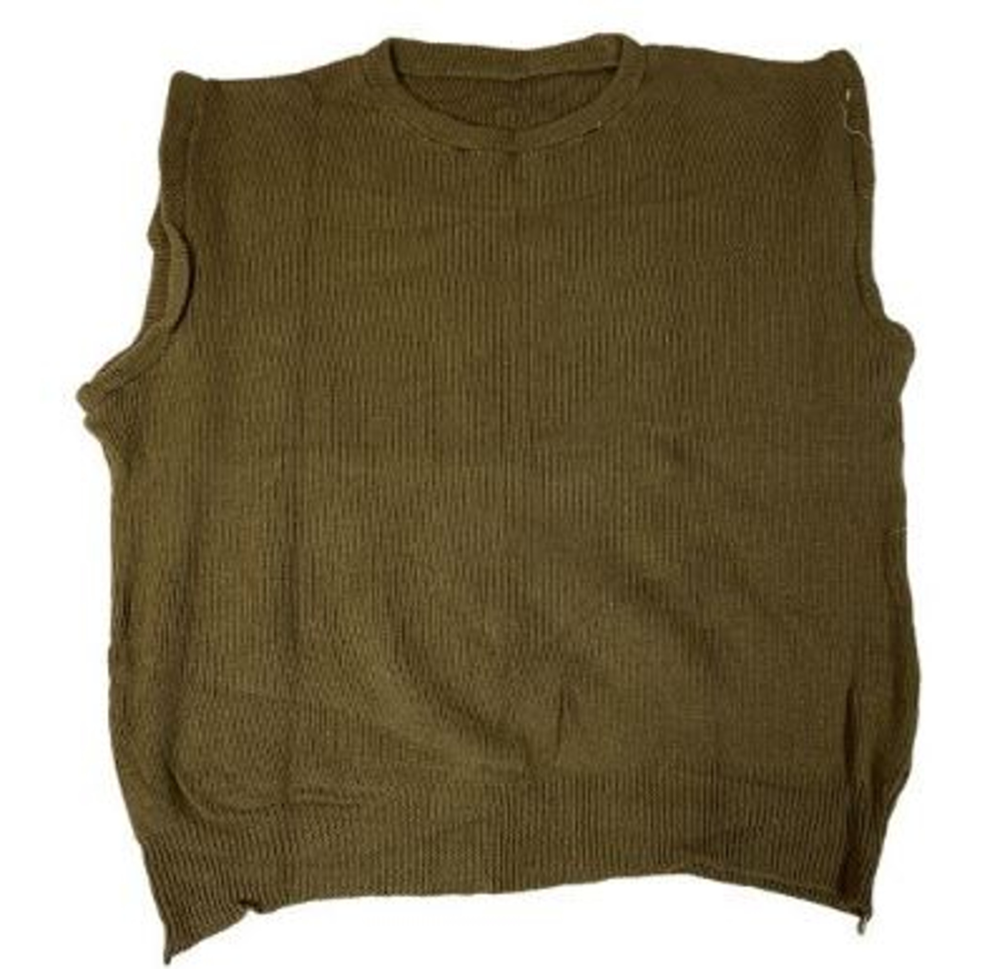 Romanian Armed Forces Od M85 V-Neck Sweater Vest