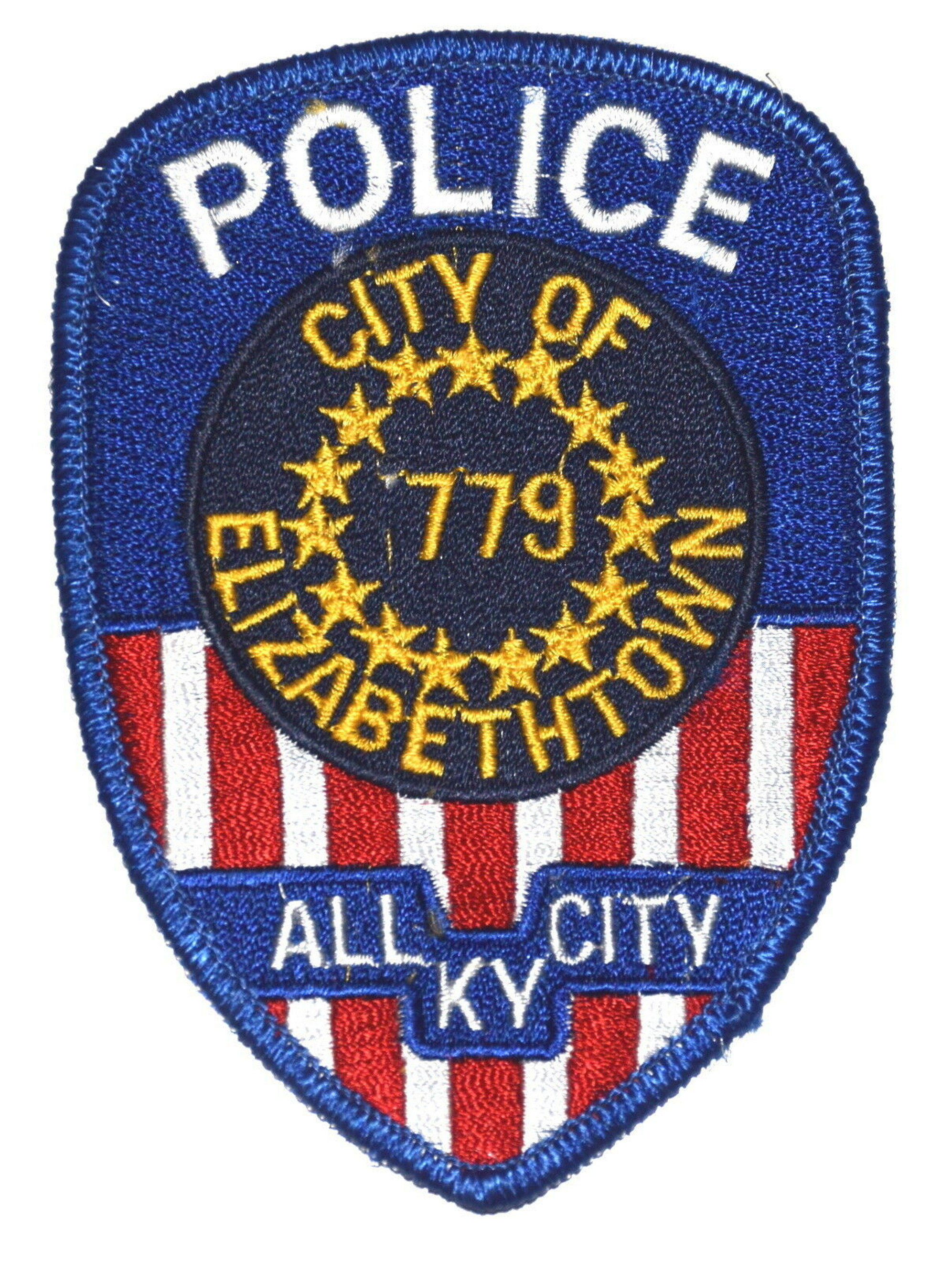 Elizabethtown KY 1779 Police Patch