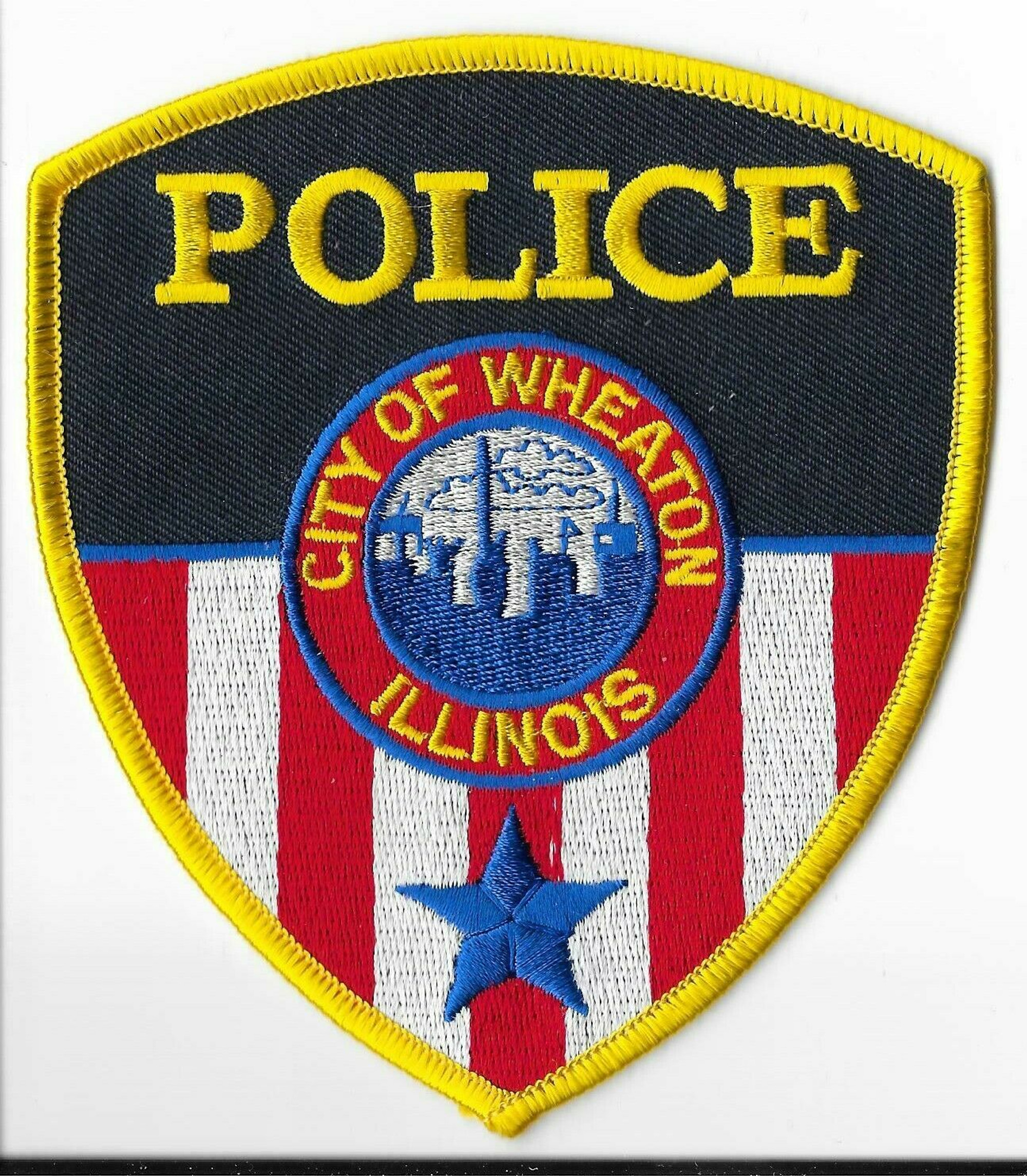 Wheaton IL Police Patch