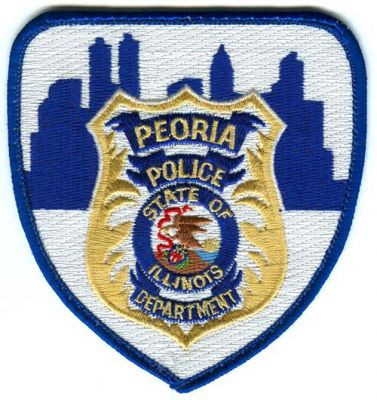 Peoria IL Police Patch