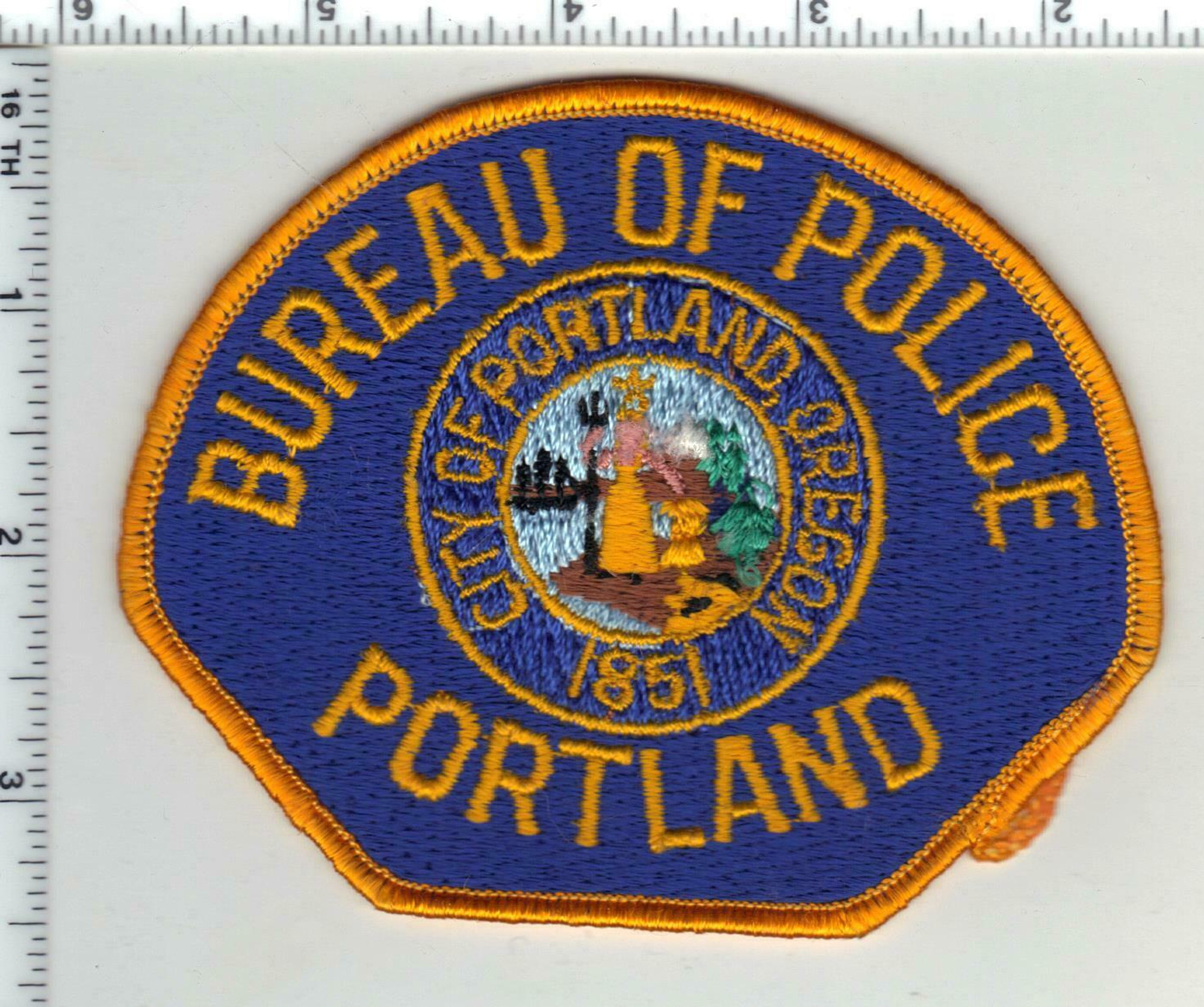 Bureau of Police Portland OR Police Patch
