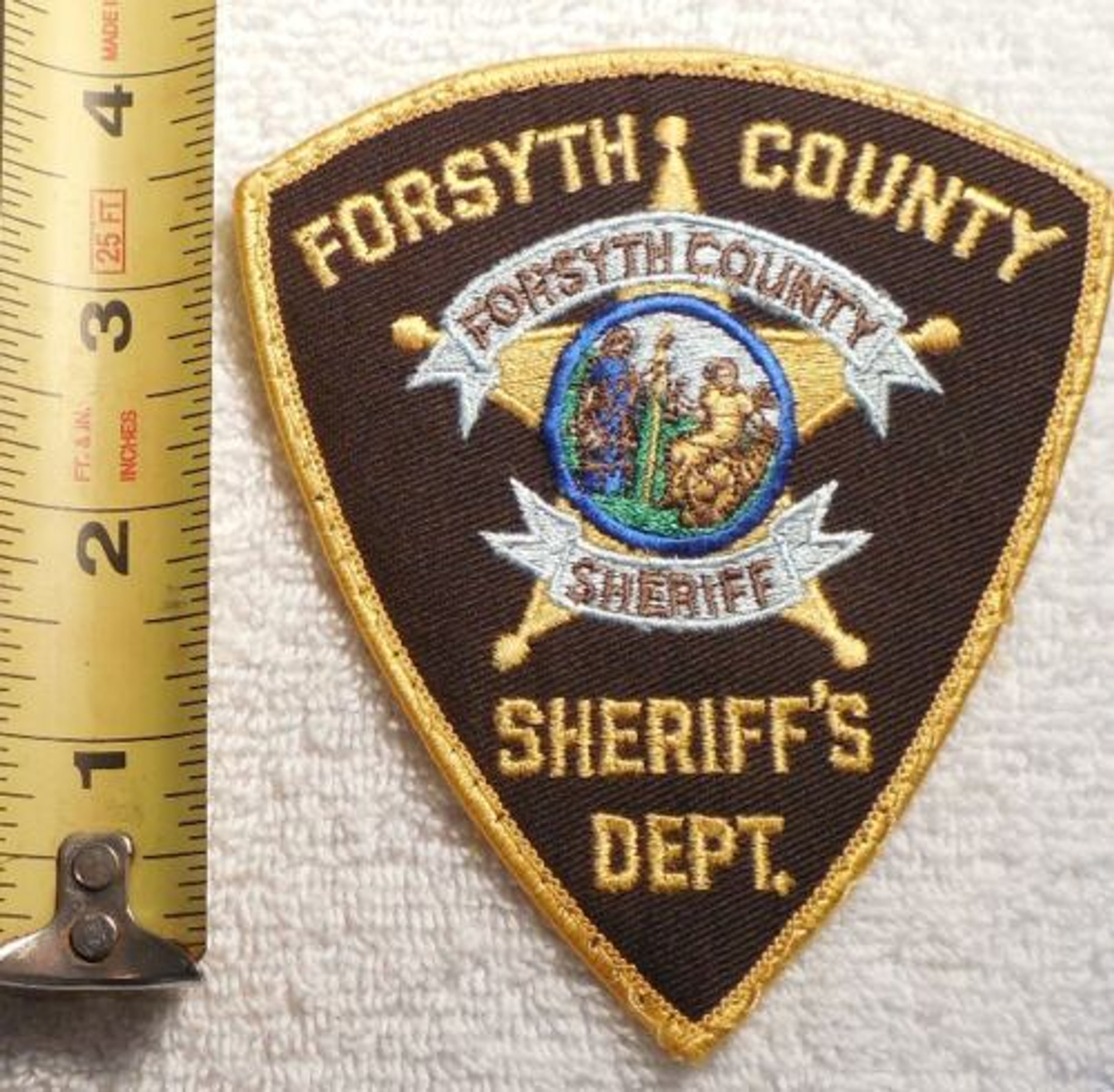 Forsyth County NC Police Patch