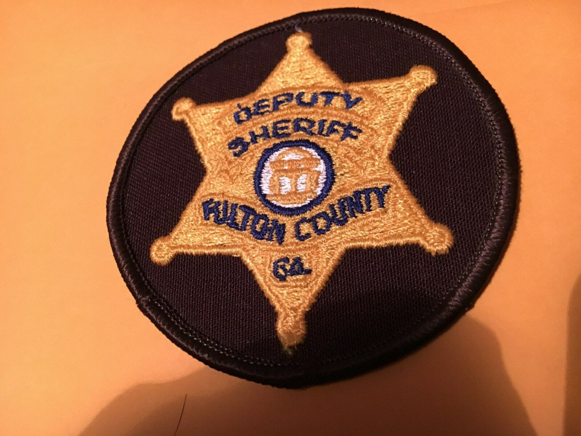 Fulton County GA Sheriff Police Patch