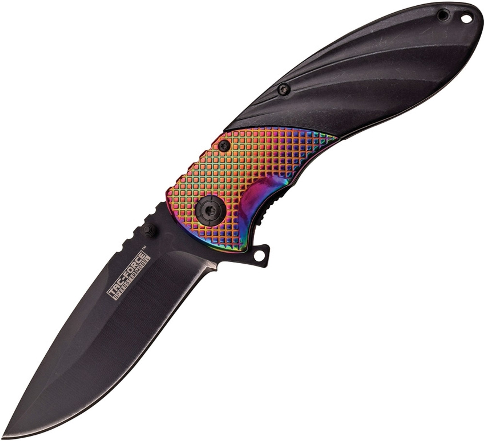 Linerlock A/O Black Rainbow