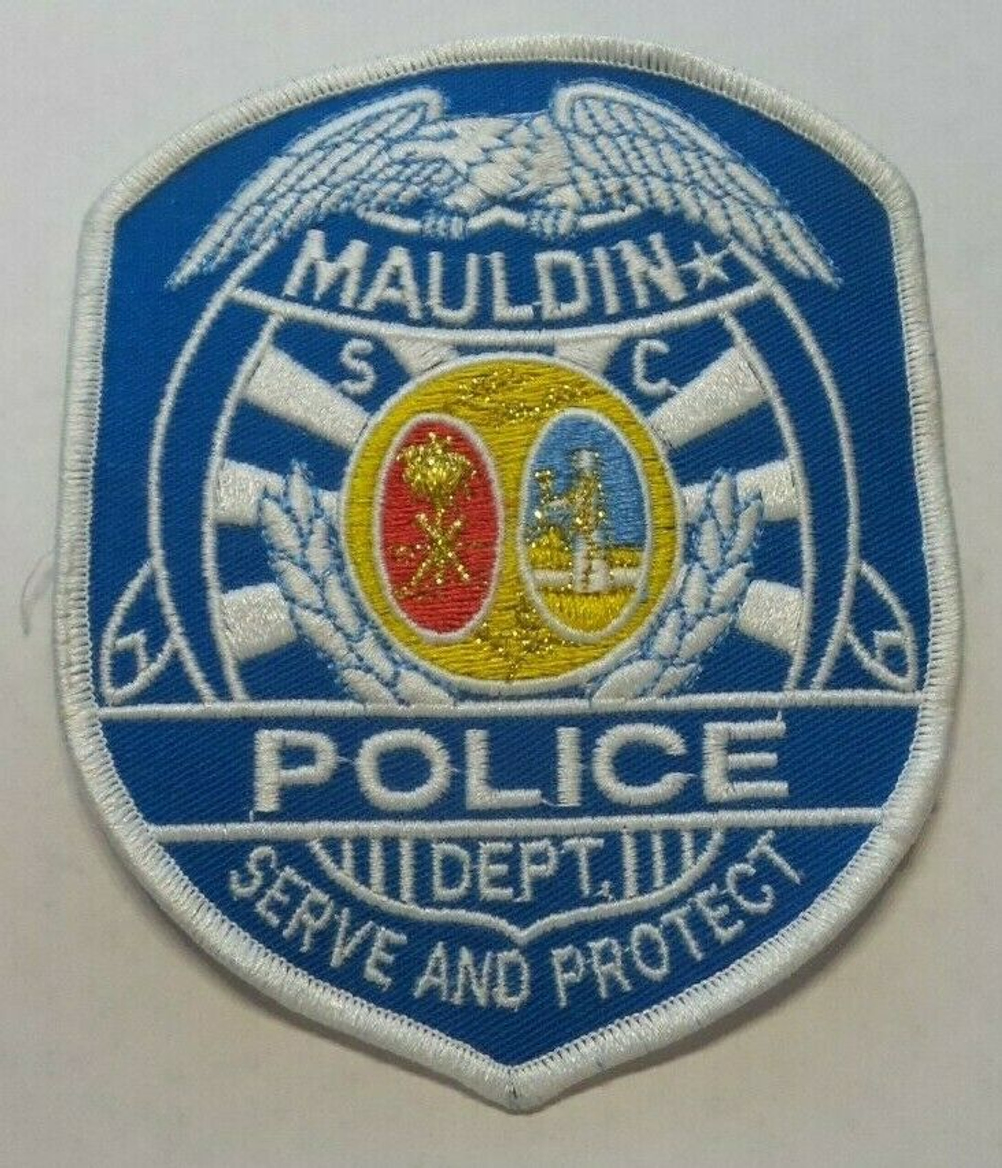 Mauldin NC Police Patch