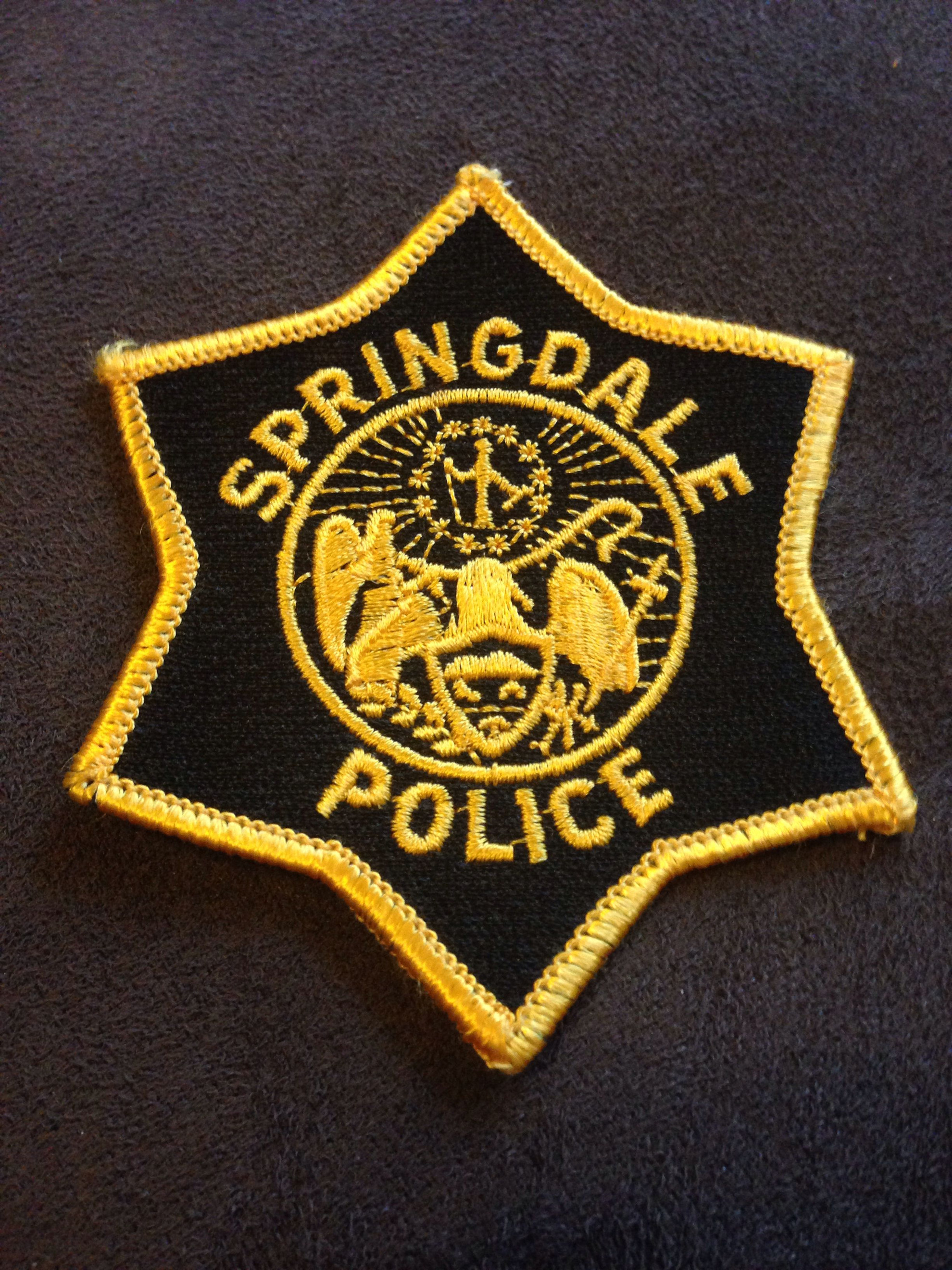 Springdale AK Police Patch
