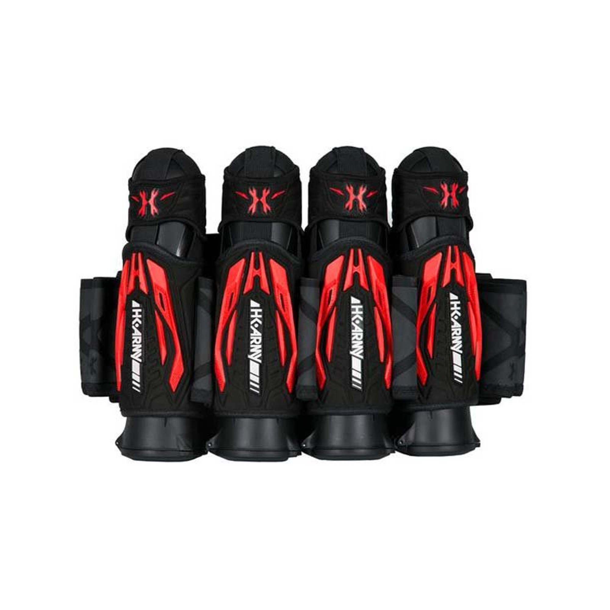 HK Army Zero G 2.0 Harness 4+3 - Black/Red