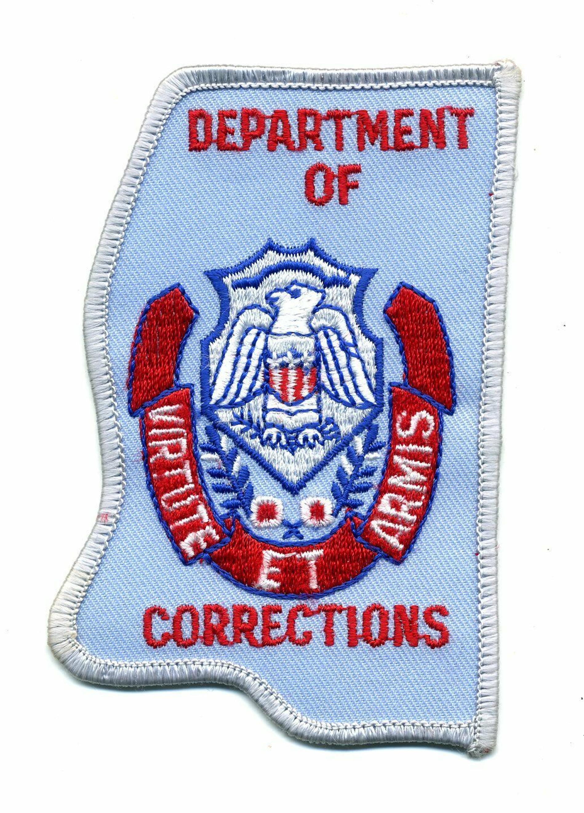 Department of Corrections MS Police Patch
