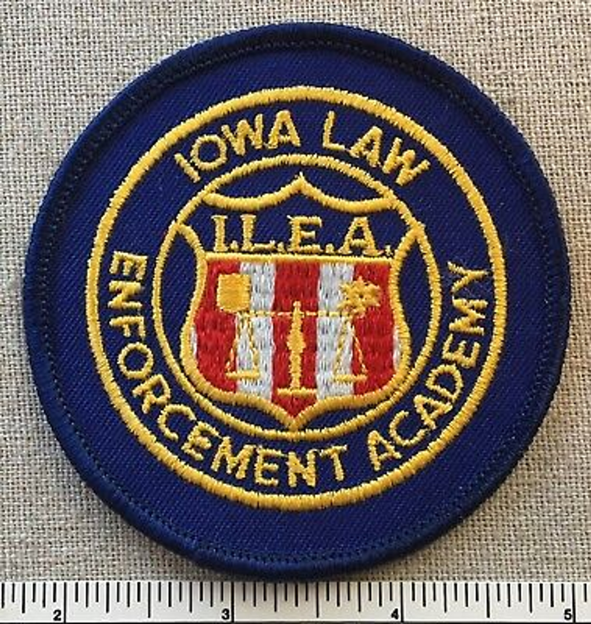 Iowa Law Enforcement Academy Police Patch