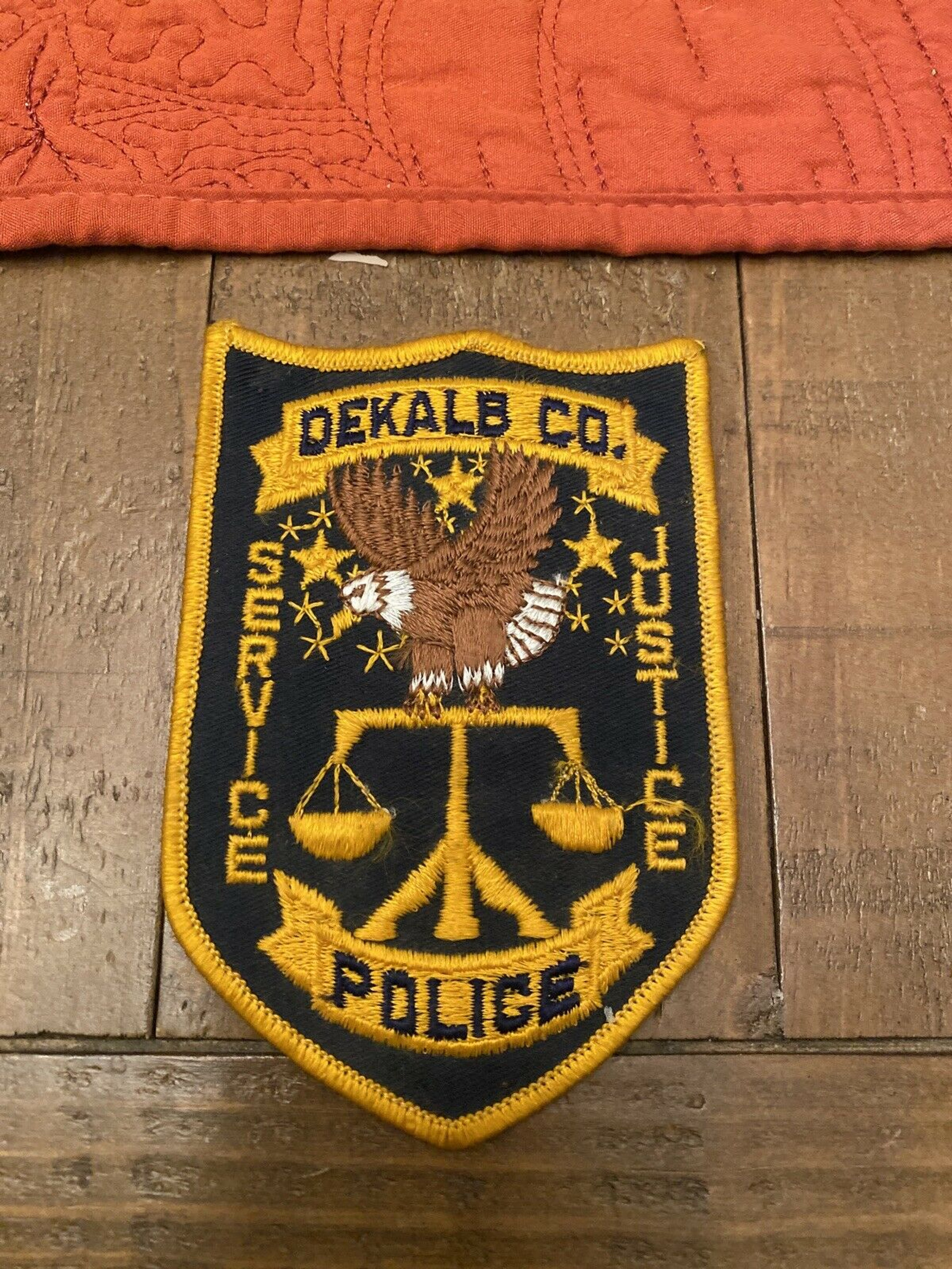 Vintage Dekalb County GA Police Patch