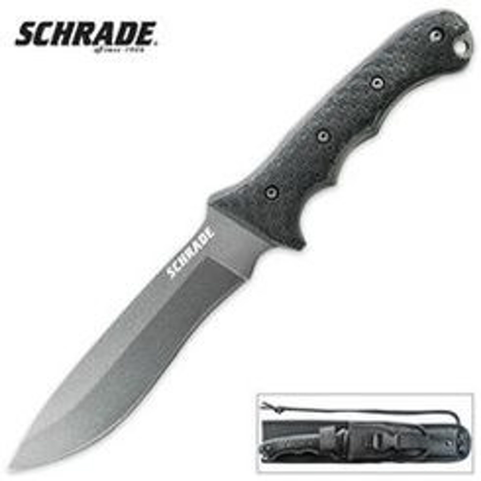 Schrade Extreme Survival Fixed Blade w/TPE Handle