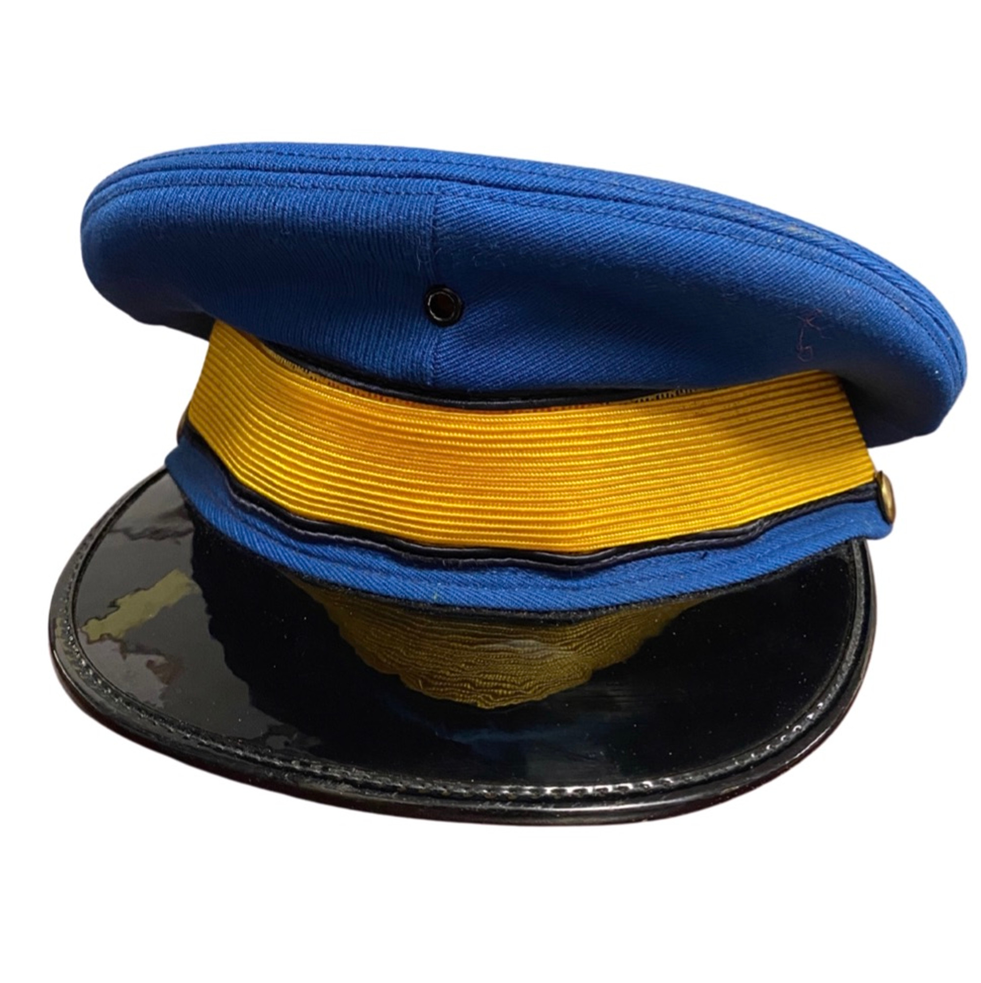 Vintage Royal Blue Police Cap