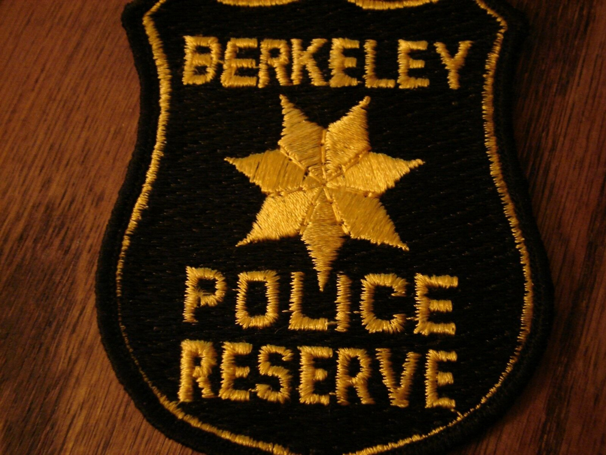 Berkeley Reserve CA Police Patch