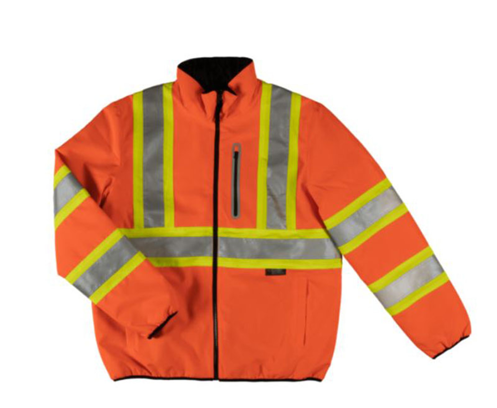 Reversible Safety Jacket (Fluorescent Orange)