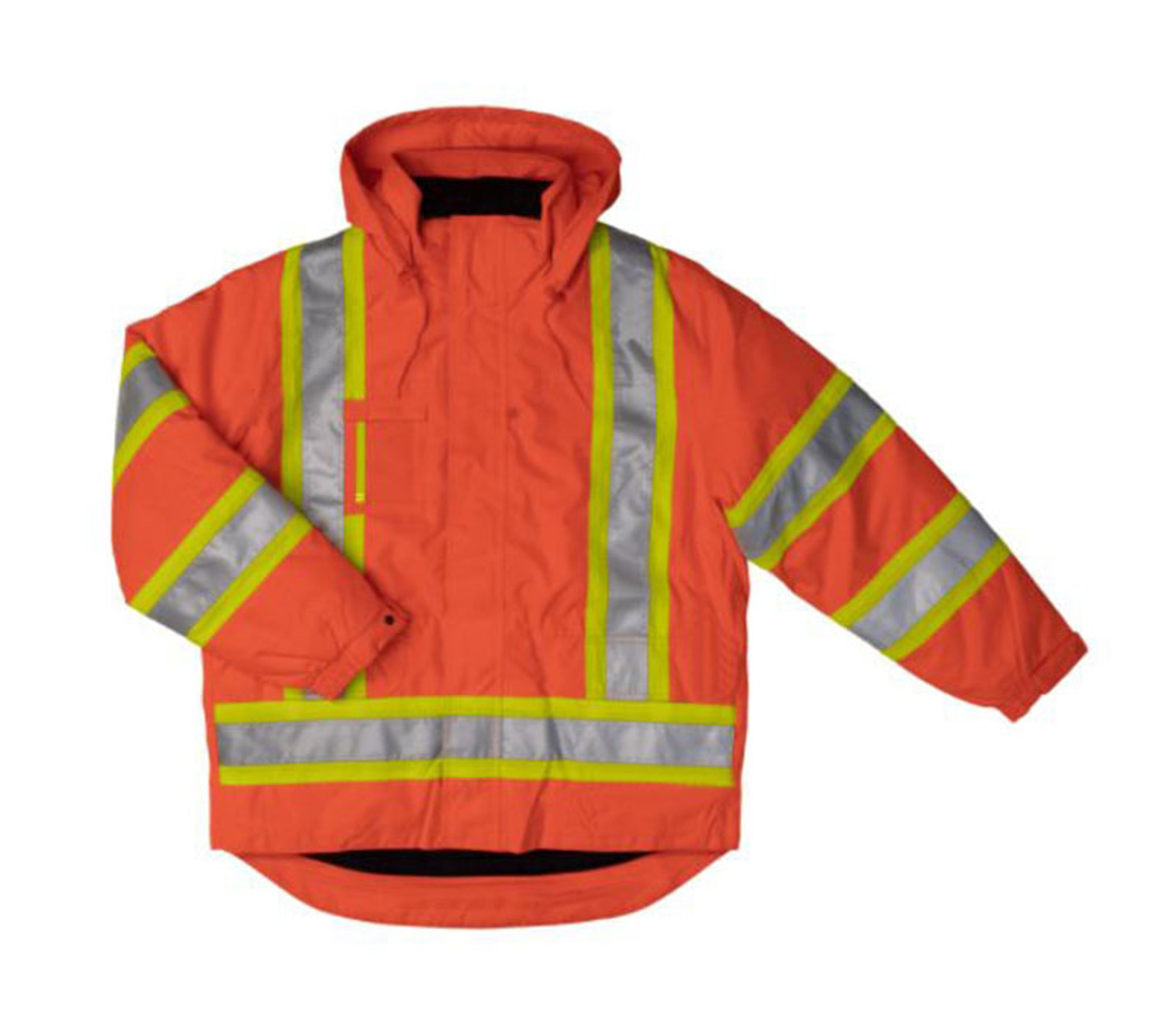 5-in-1 Safety Jacket (Solid Orange)