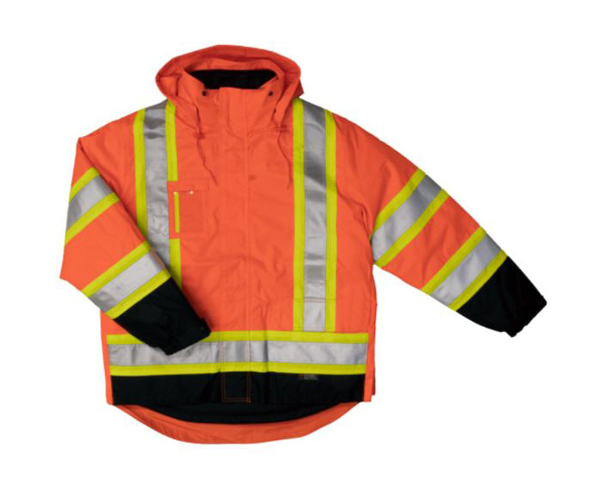 5-in-1 Safety Jacket (Fluorescent Orange)