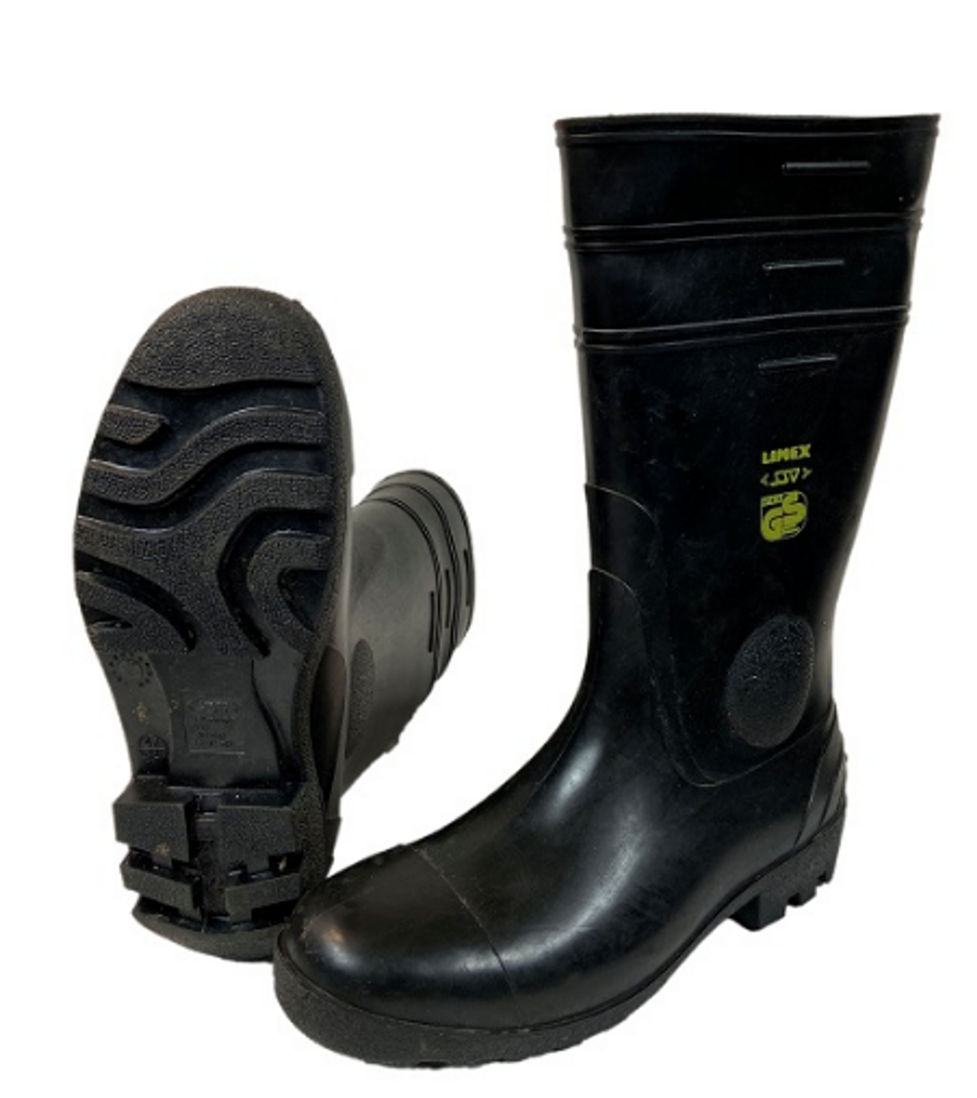 German Armed Forces Black Rubber Boots 