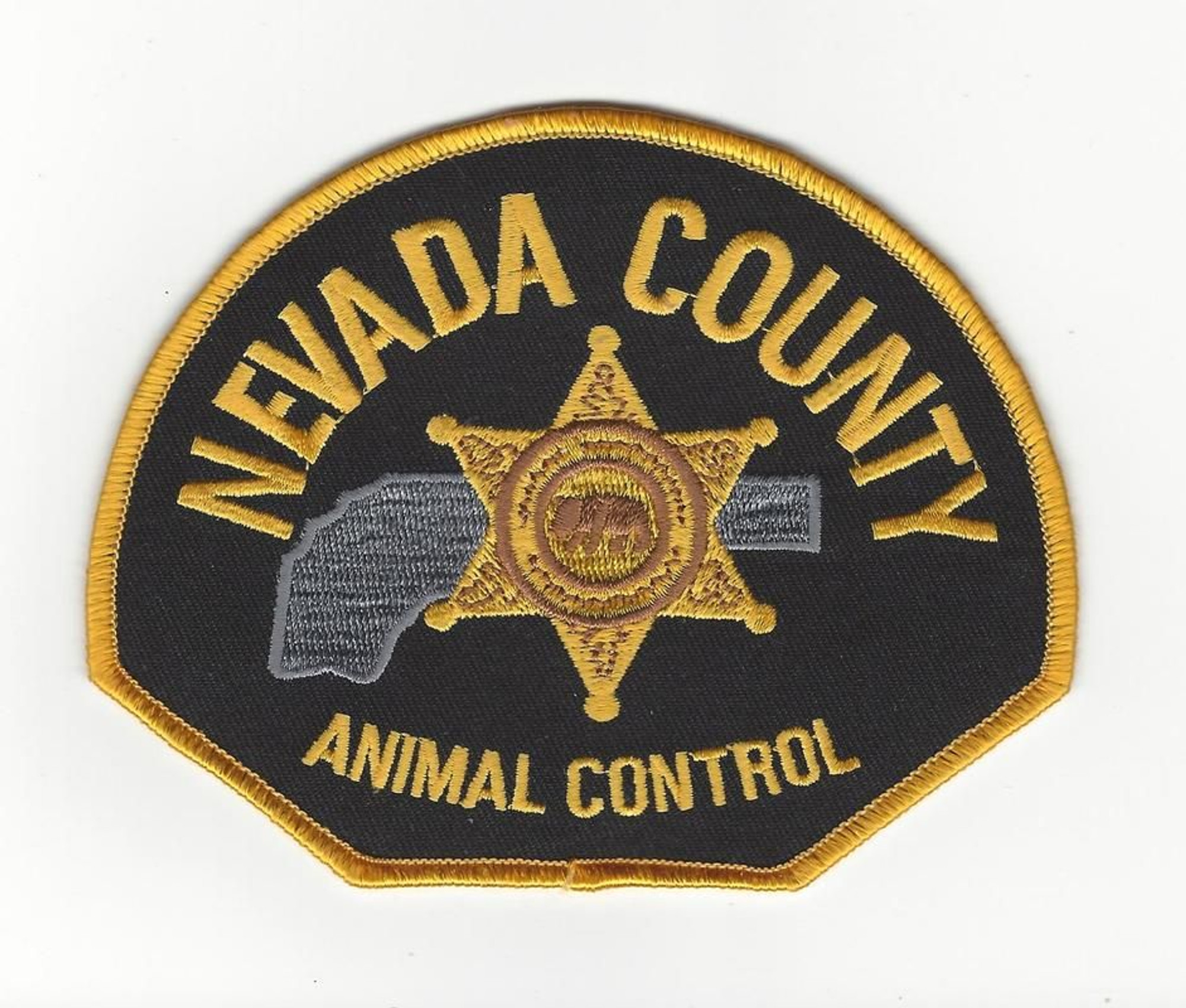 Nevada County Animal Control CA Police Patch