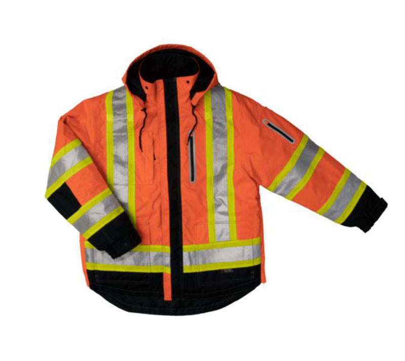 4-in-1 Safety Jacket (Fluorescent Orange)