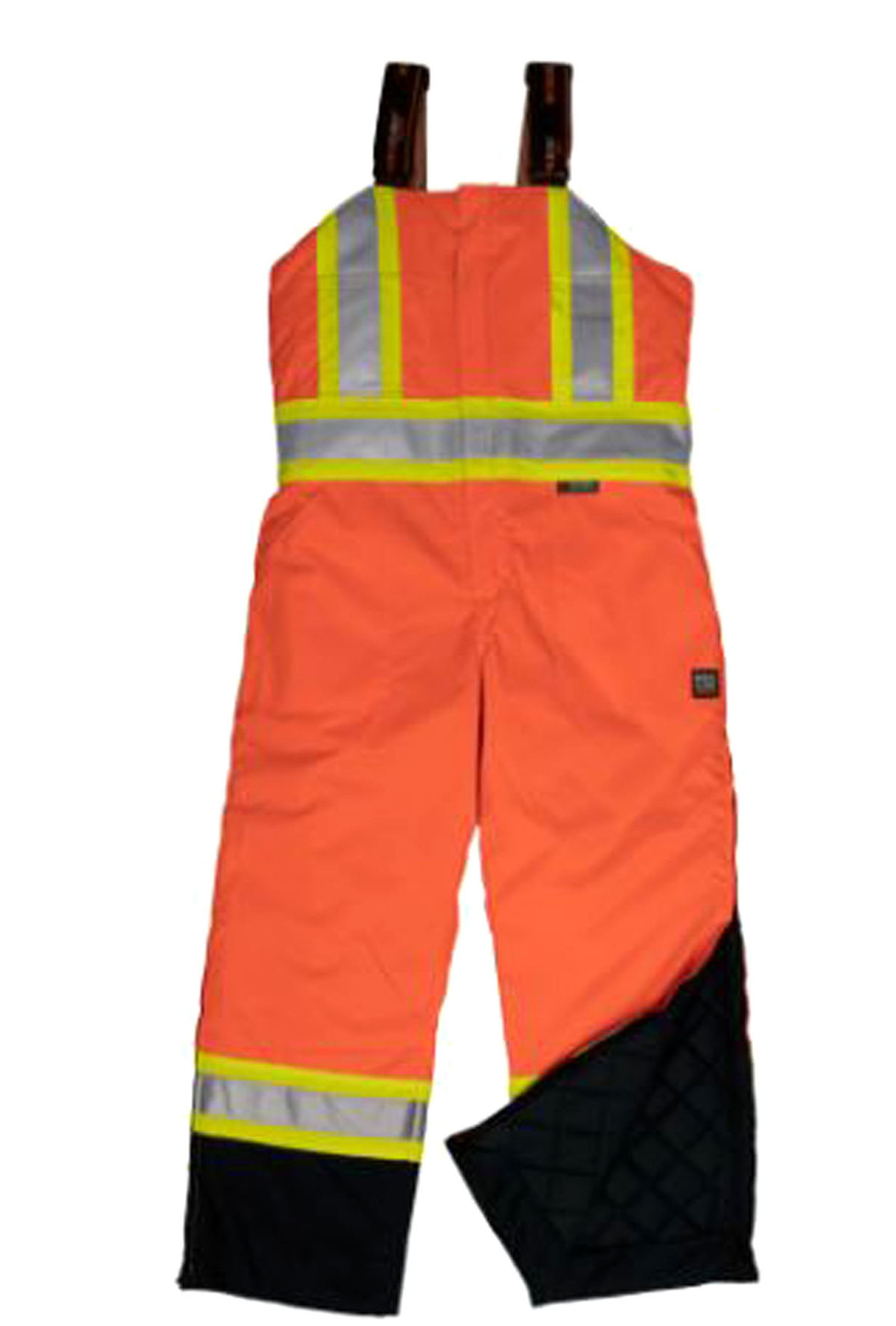 Insulated Poly Oxford Safety Overall (Fluorescent Orange)