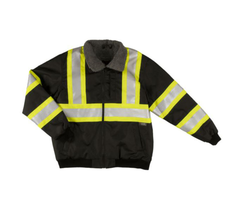 Sherpa Lined Safety Bomber (Black)