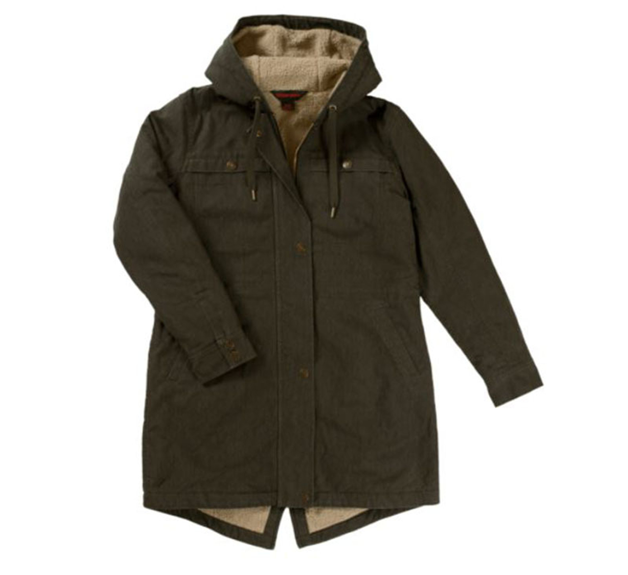 Women’s Sherpa Lined Jacket (Olive) - 2 Pack