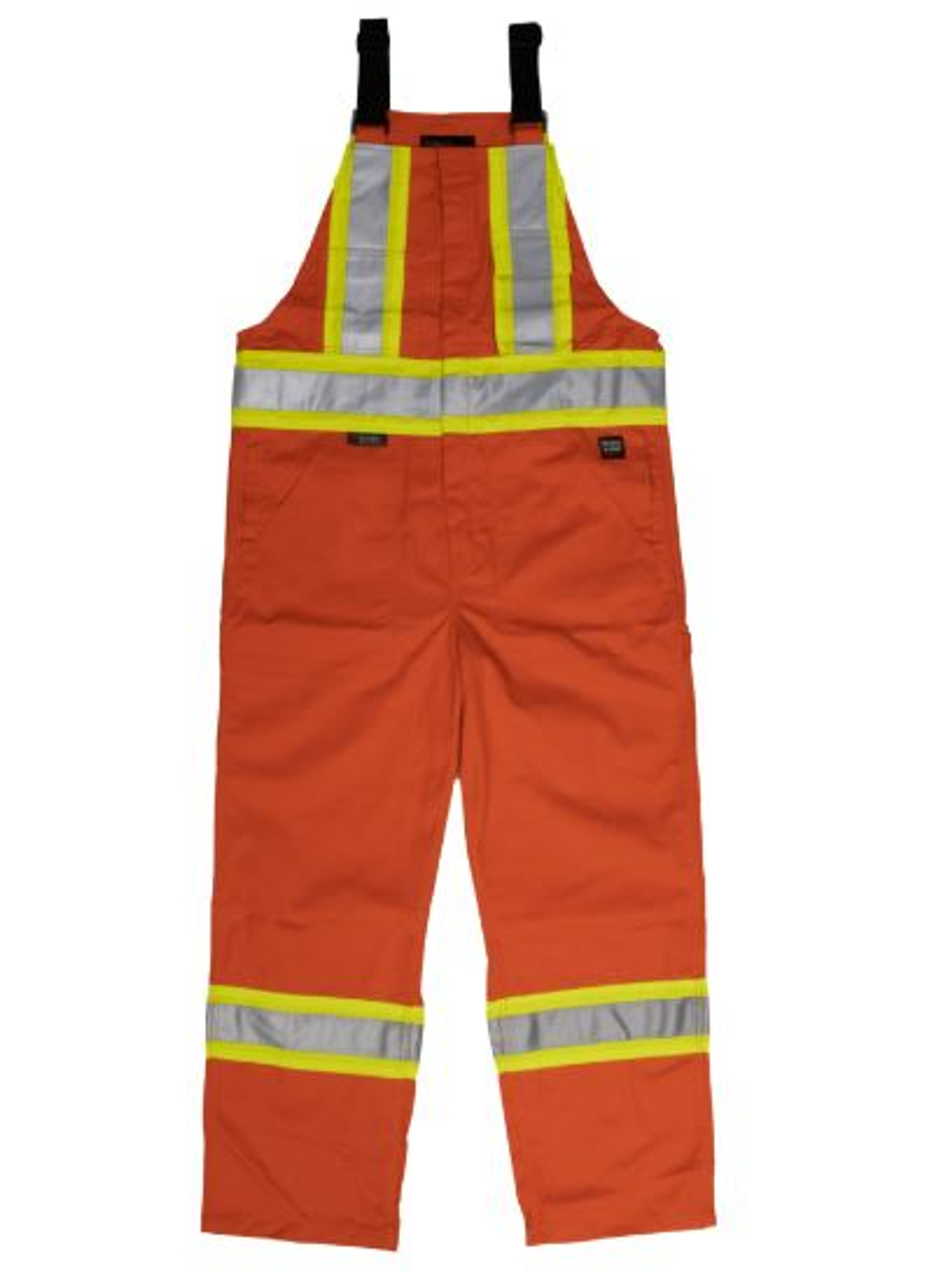 Unlined Safety Overall (Orange) - 2 Pack