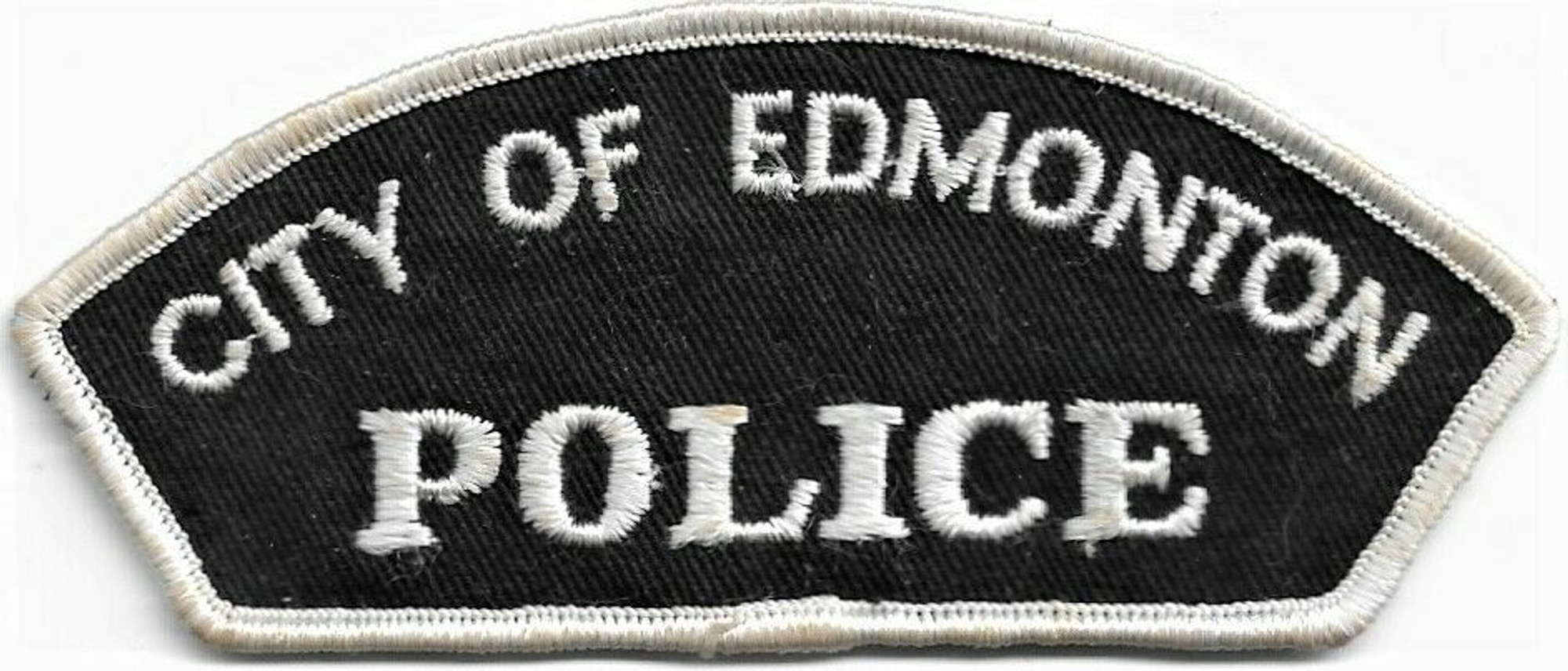 Vintage City of Edmonton Police Badge Patch