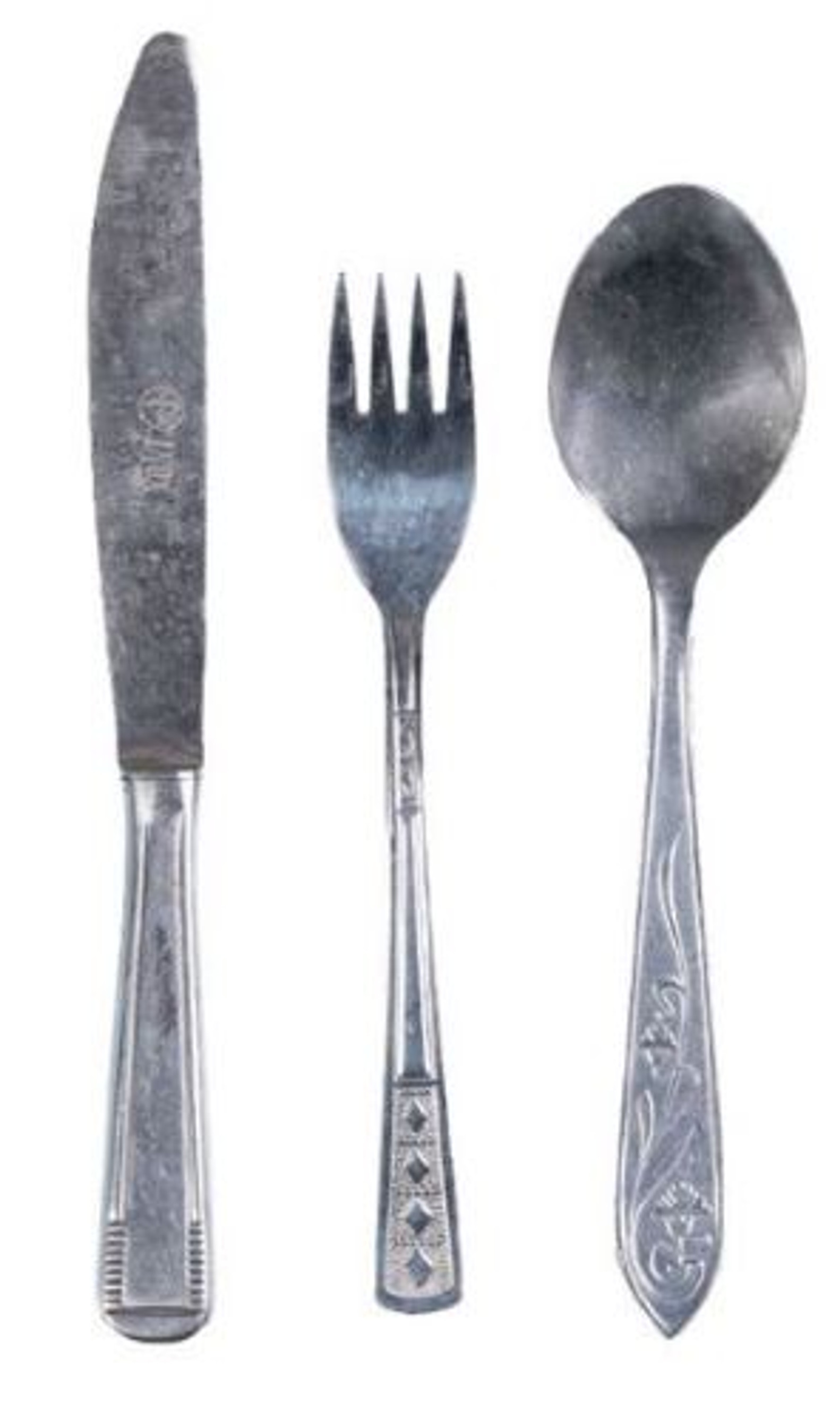 Romanian Armed Forces Fork, Knife, Spoon Set