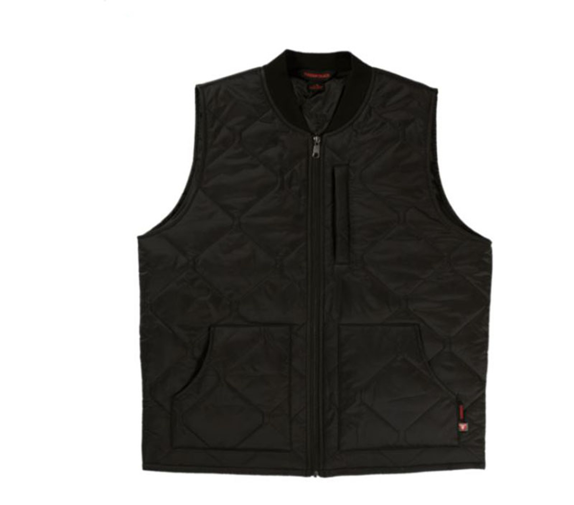 Quilted Vest (Black) - 2 Pack