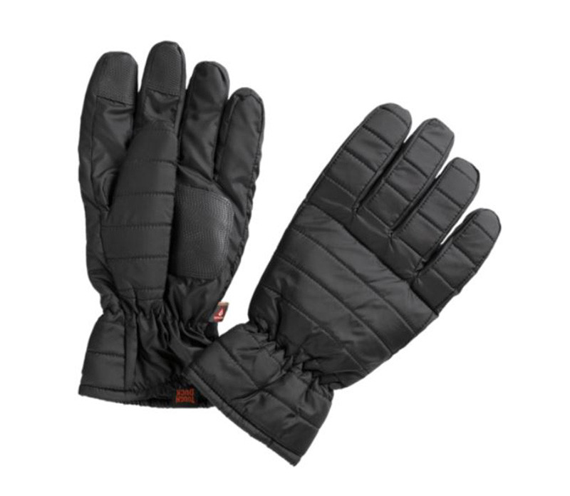 Packable Quilted Glove (Black) - 3 Pack