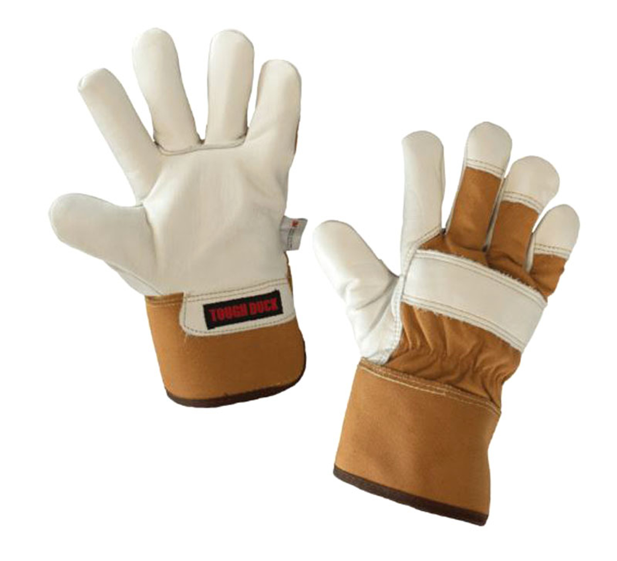 Premium Cowgrain Fitters Glove – Palm Lined (Brown) - 5 Pack