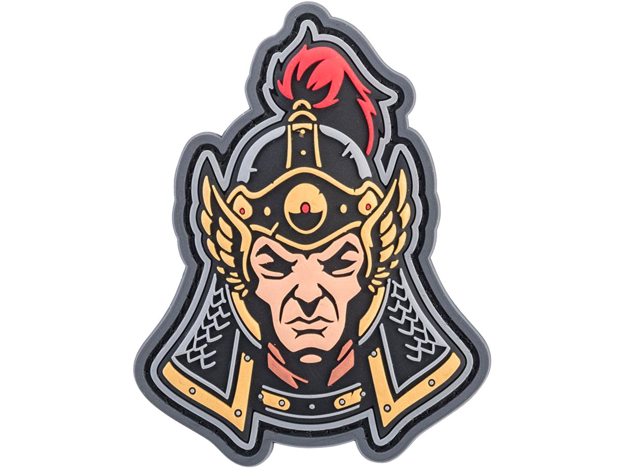 Mil-Spec Monkey "Ming Dynasty Warrior Head 1" PVC Morale Patch