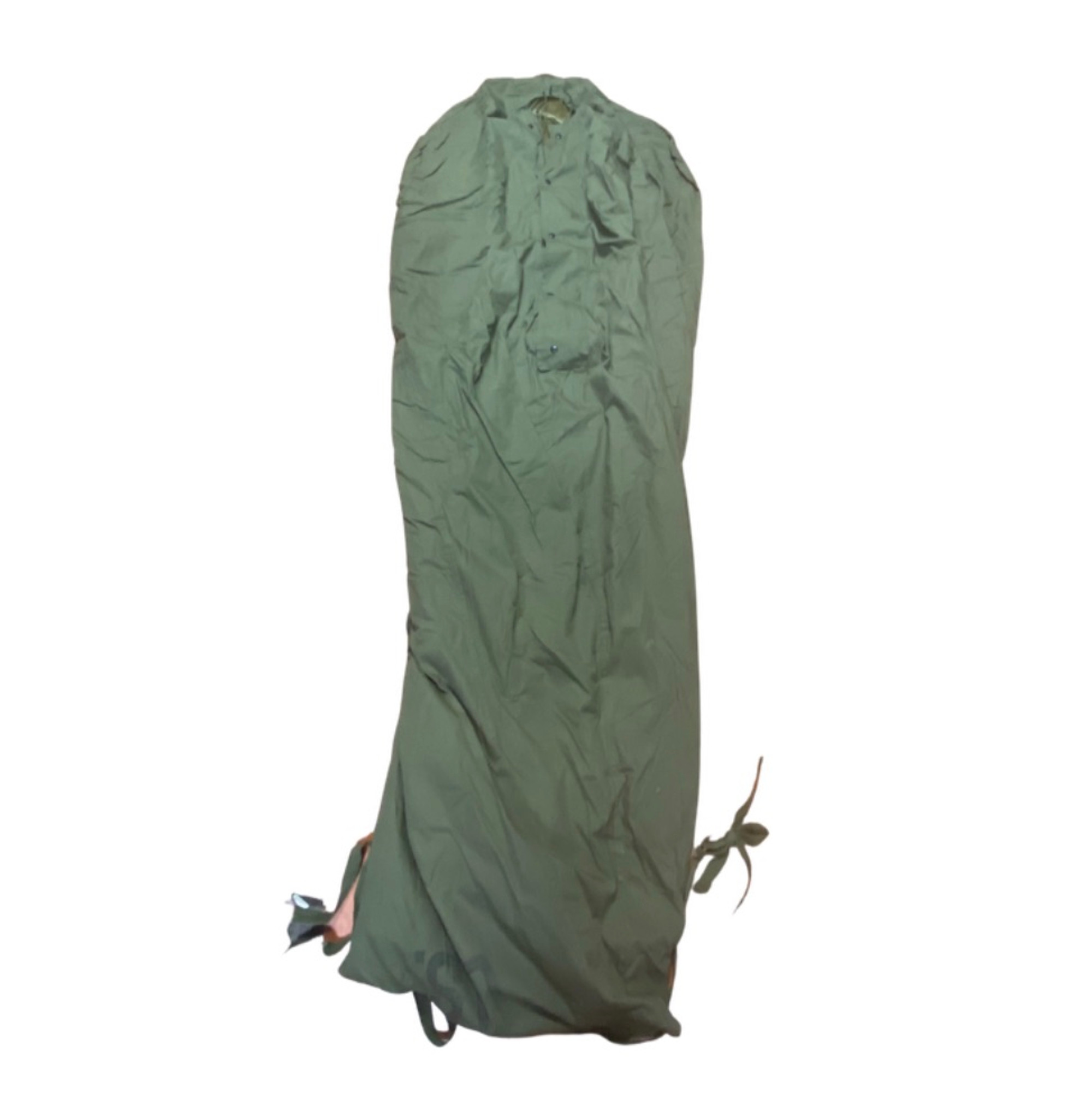 WWII U.S. Armed Forces Olive Drab Wool Sleeping Bag W/ Cover