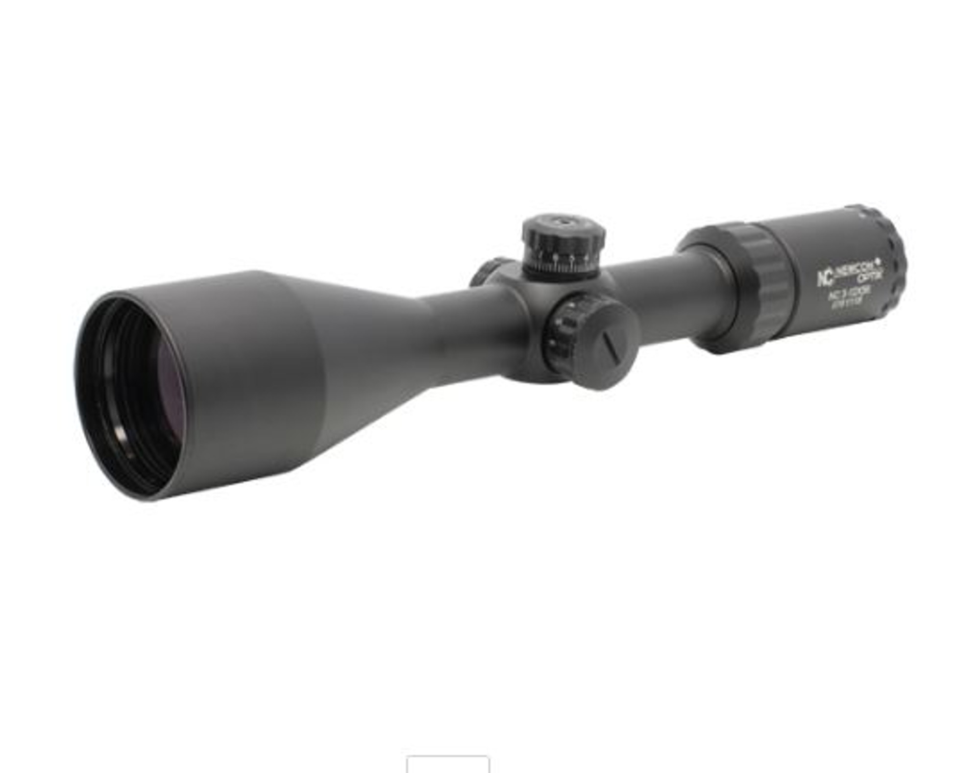 Newcon Optik3-12x56 Tactical Day Riflescope - LED-Lit Mil-Dot Reticle