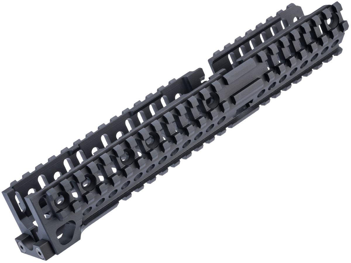 Rail Tactique 5KU B-2L - Section Rail 3 Slots 20mm En Aluminium Pour Airsoft AK - Compatible M-Lok Et RUSSES - Noir - Longueur 35mm - 8
