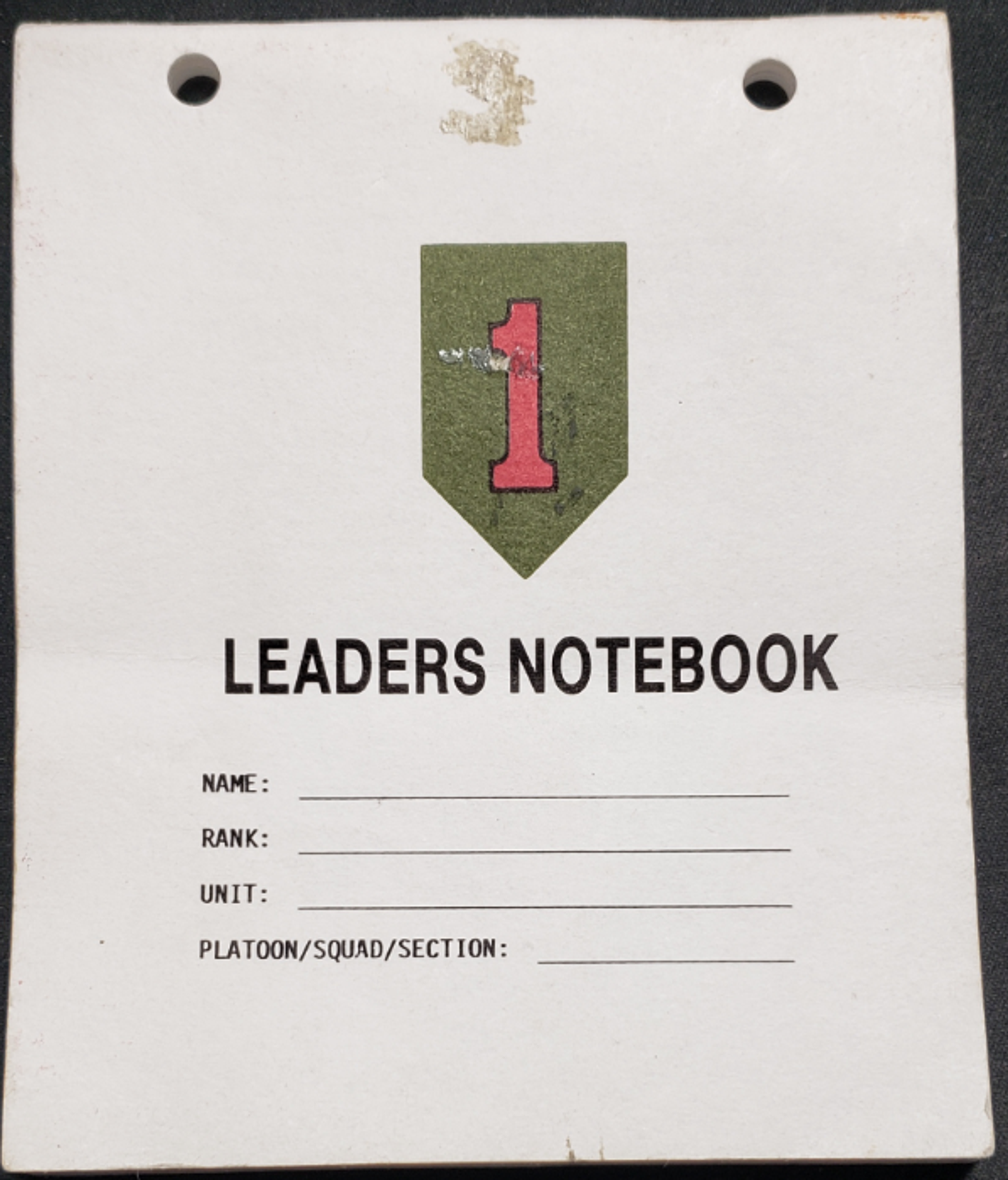 US Armed Forces Notebook - NCO Leader's Notebook (1993)