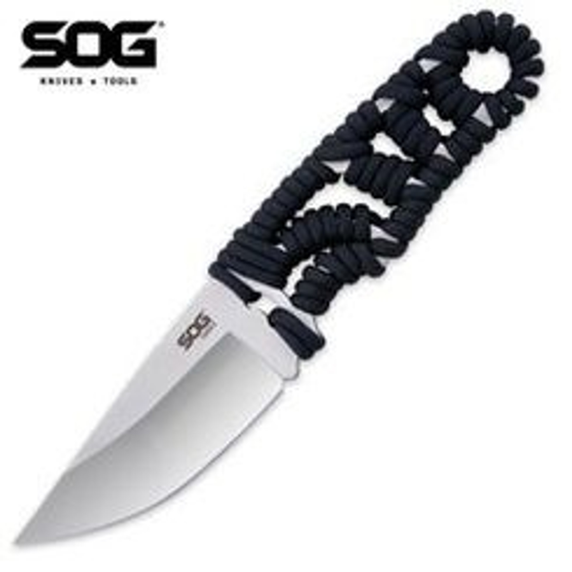 SOG Tangle Drop Point Fixed Blade Knife