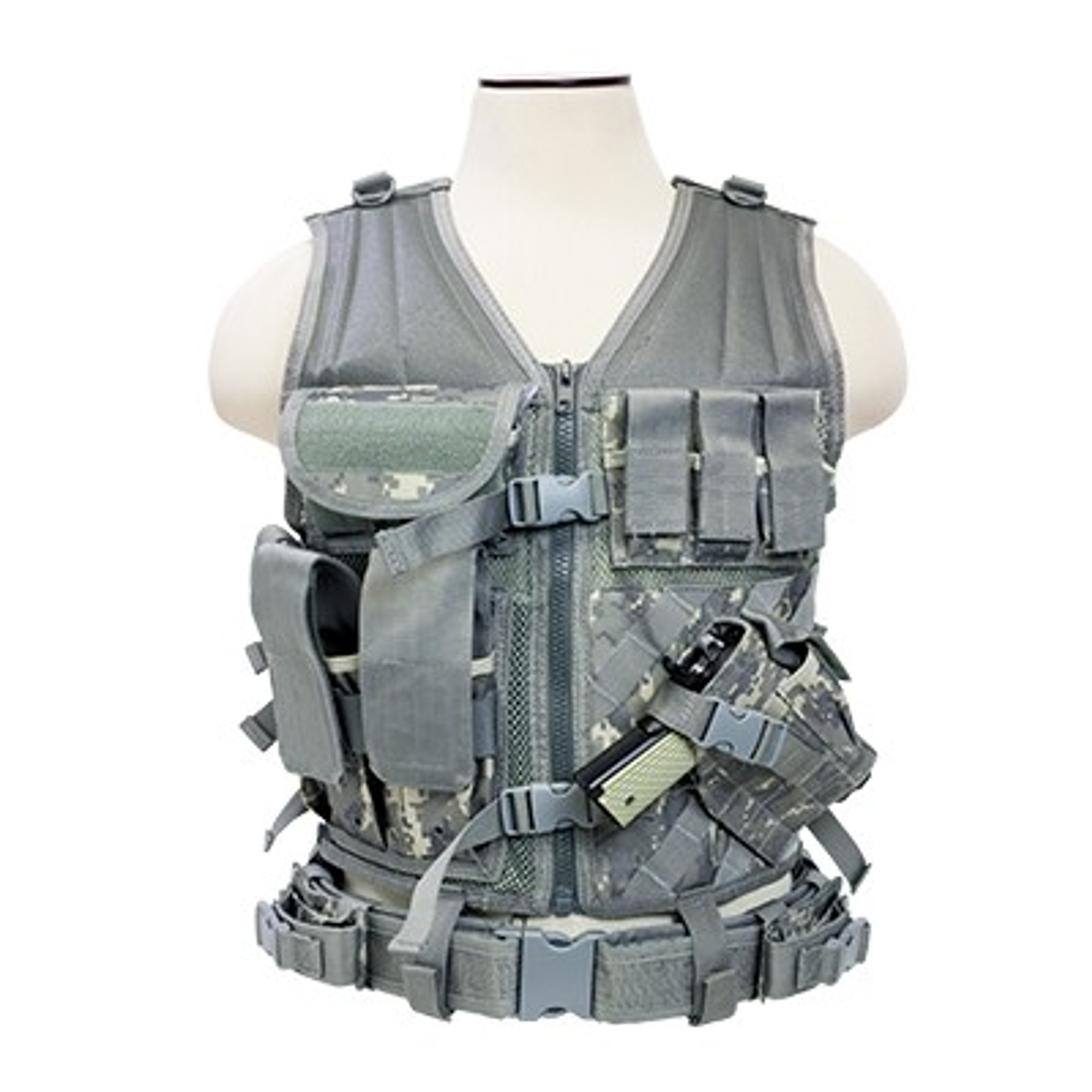 VISM Tactical Vest (Digital Camo)
