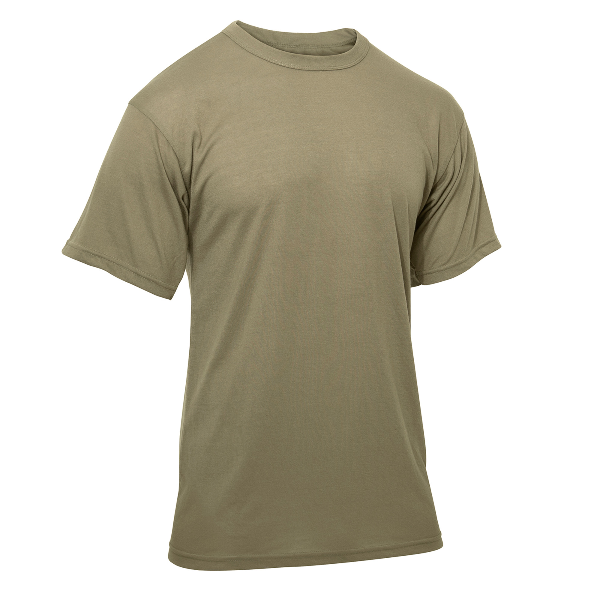 Rothco Moisture Wicking T-Shirts - AR 670-1 Coyote Brown - Hero Outdoors