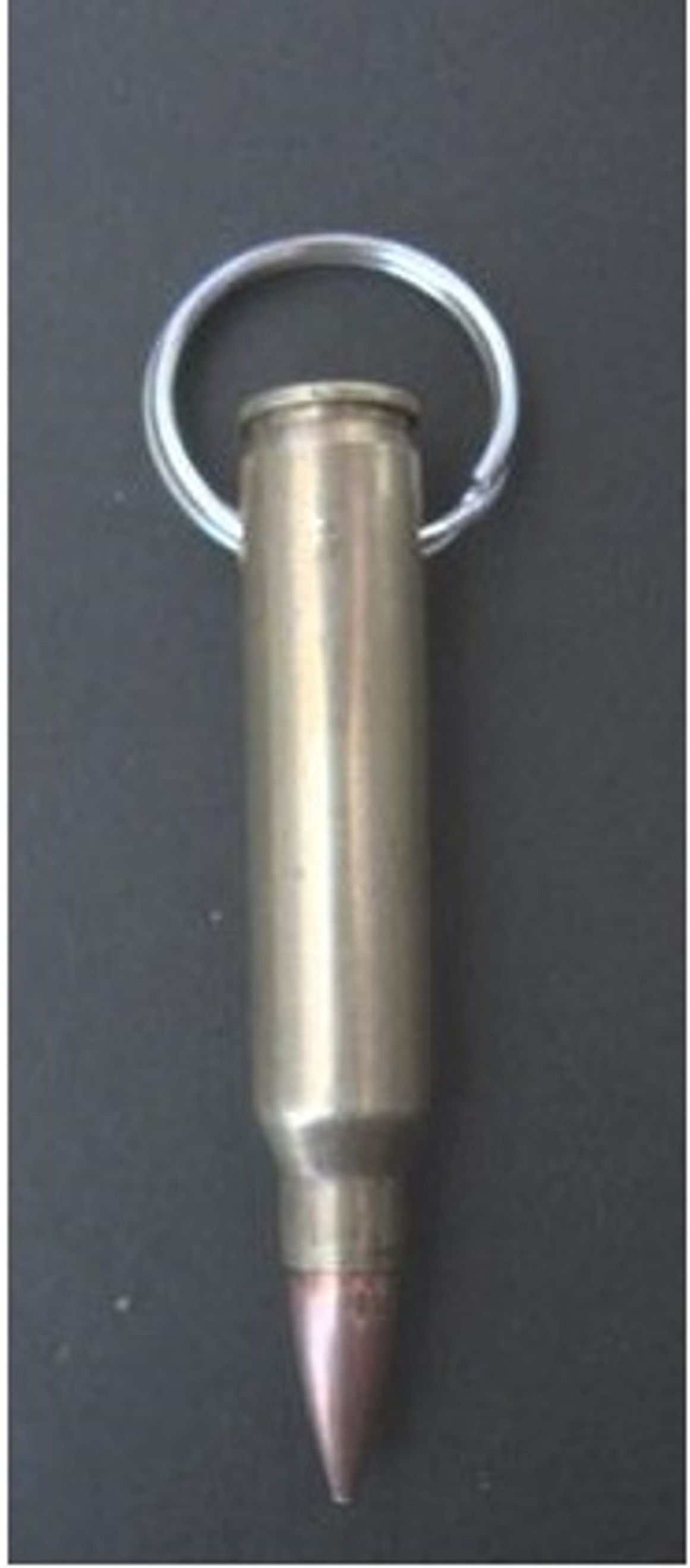 Brass Bullet Key Chain - 0.223